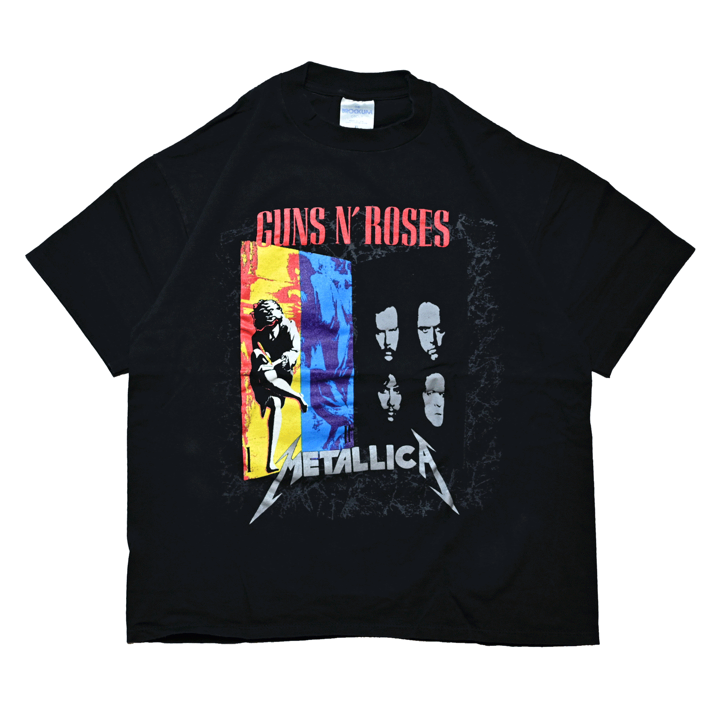 GUNS N' ROSES × METALLICA 1992 TOUR BROCKUM XL（b_1008）