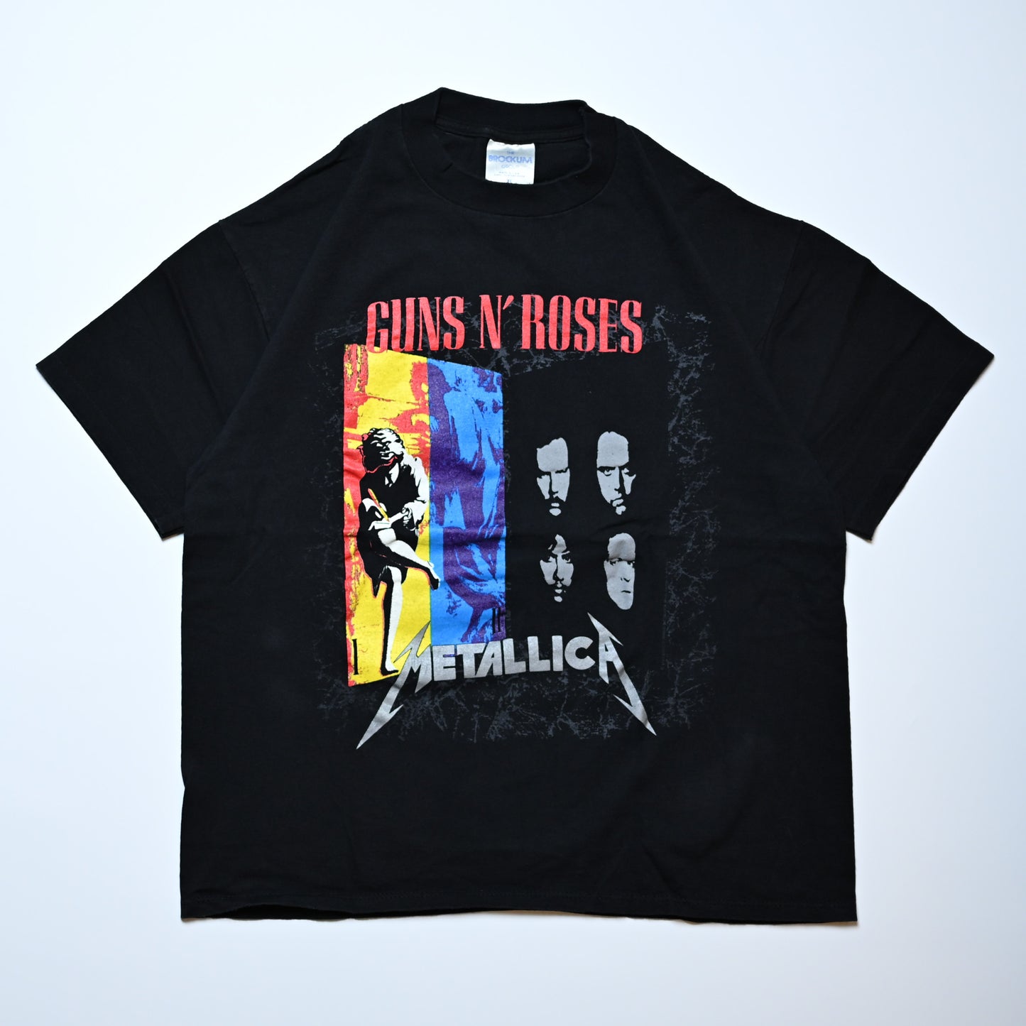 GUNS N' ROSES × METALLICA 1992 TOUR BROCKUM XL（b_1008）