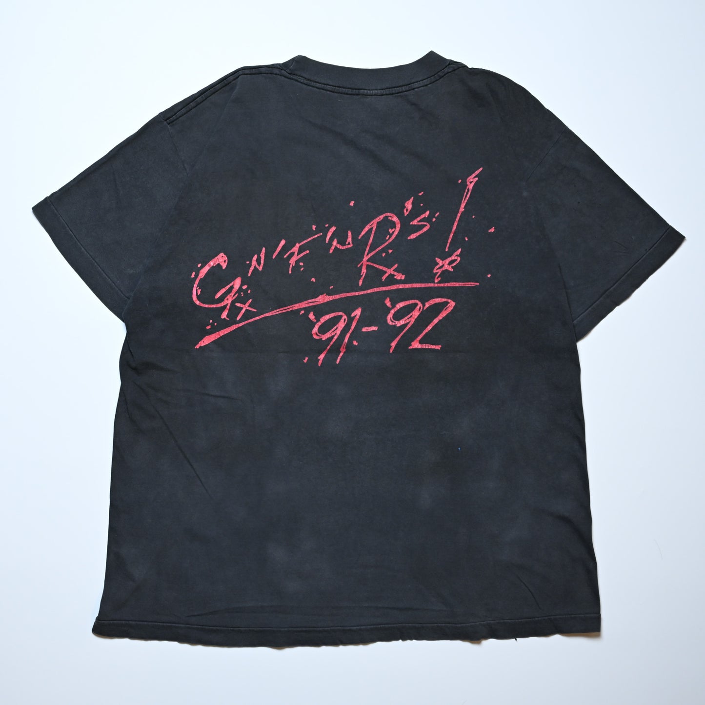 GUNS N' ROSES 91-92 SKULL GUN AMERICAN FLAG BROCKUM XL (b_1013)
