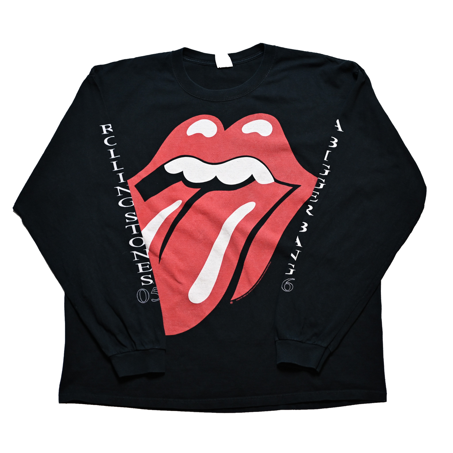 ROLLING STONES A BIGGER BANG LIP & TONGUE LS ANVIL XXL (b_1026)
