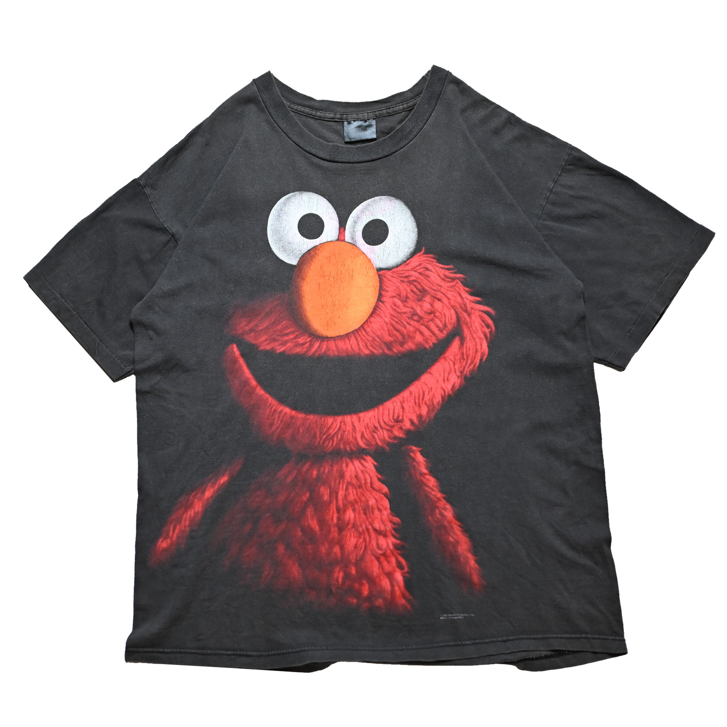SESAME STREET ELMO DARK BIG PRINT CHANGES LARGE (b_1042)