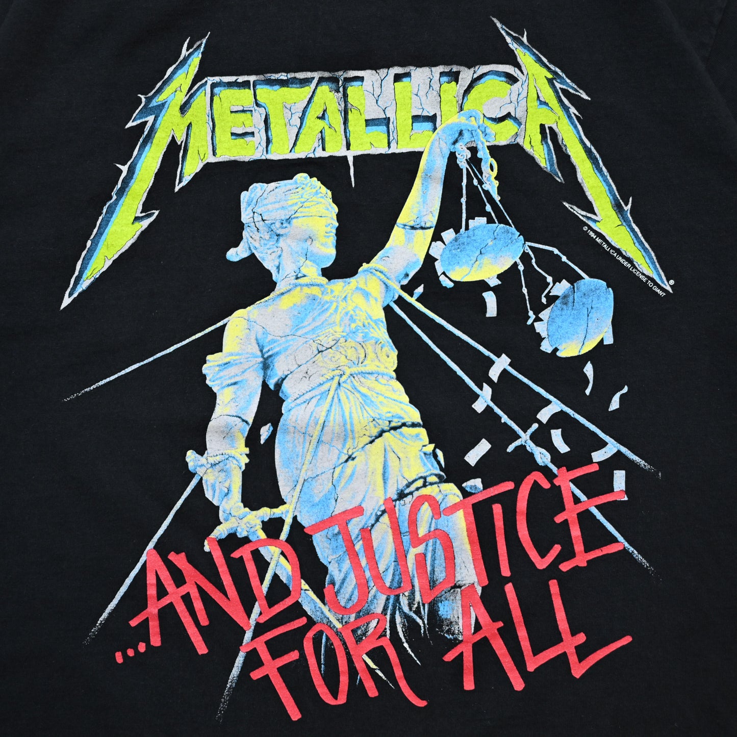 METALLICA 1994 AND JUSTICE FOR ALLTENNESSEE RIVER LARGE (b_1059)