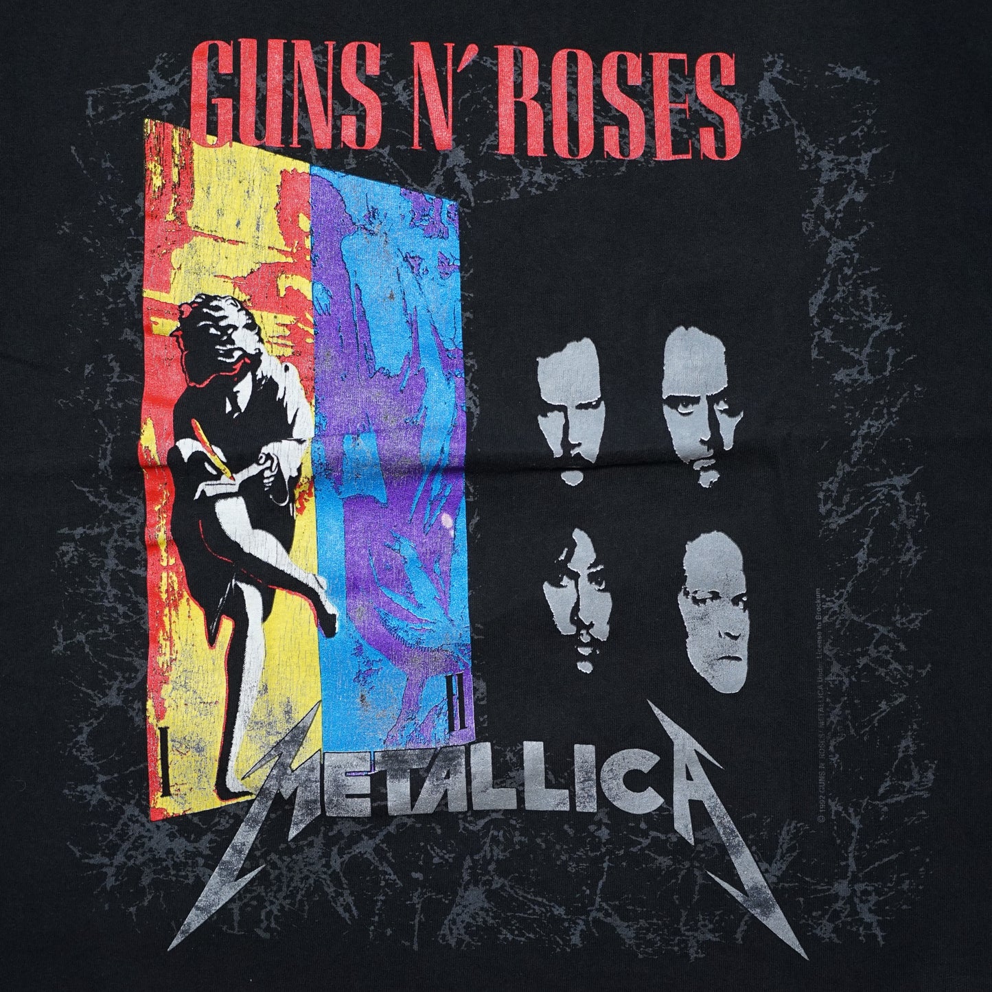 GUNS N' ROSES × METALLICA "1992 Tour" Brockum XL (b_1101)