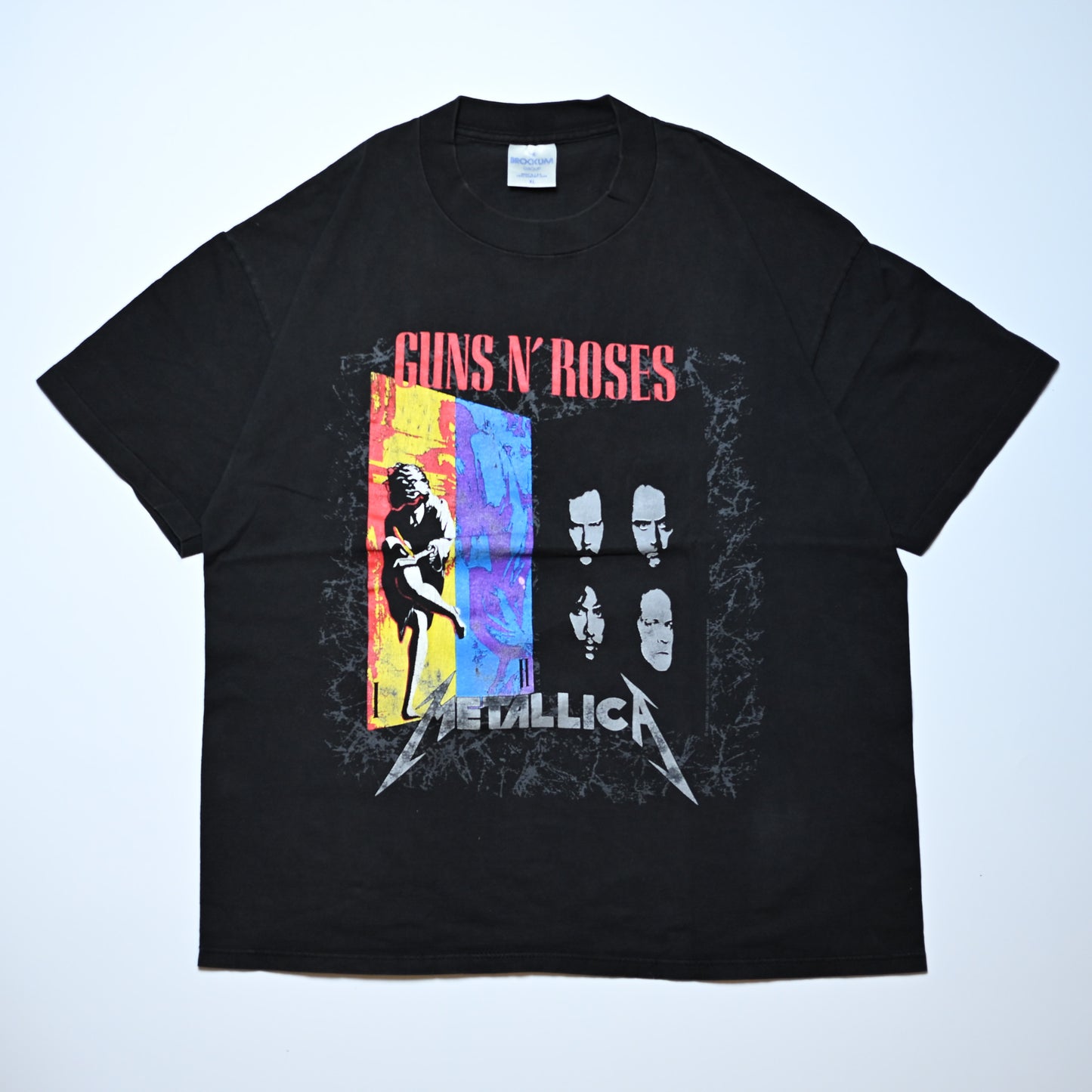 GUNS N' ROSES × METALLICA "1992 Tour" Brockum XL (b_1101)