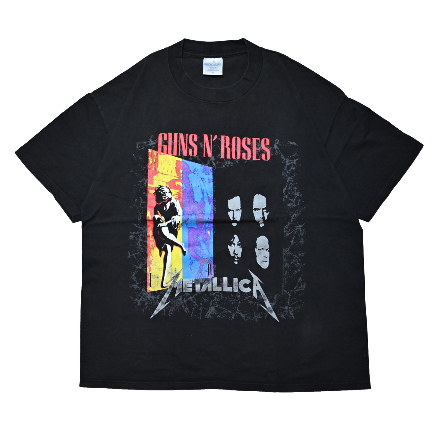 GUNS N' ROSES × METALLICA "1992 Tour" Brockum XL (b_1101)
