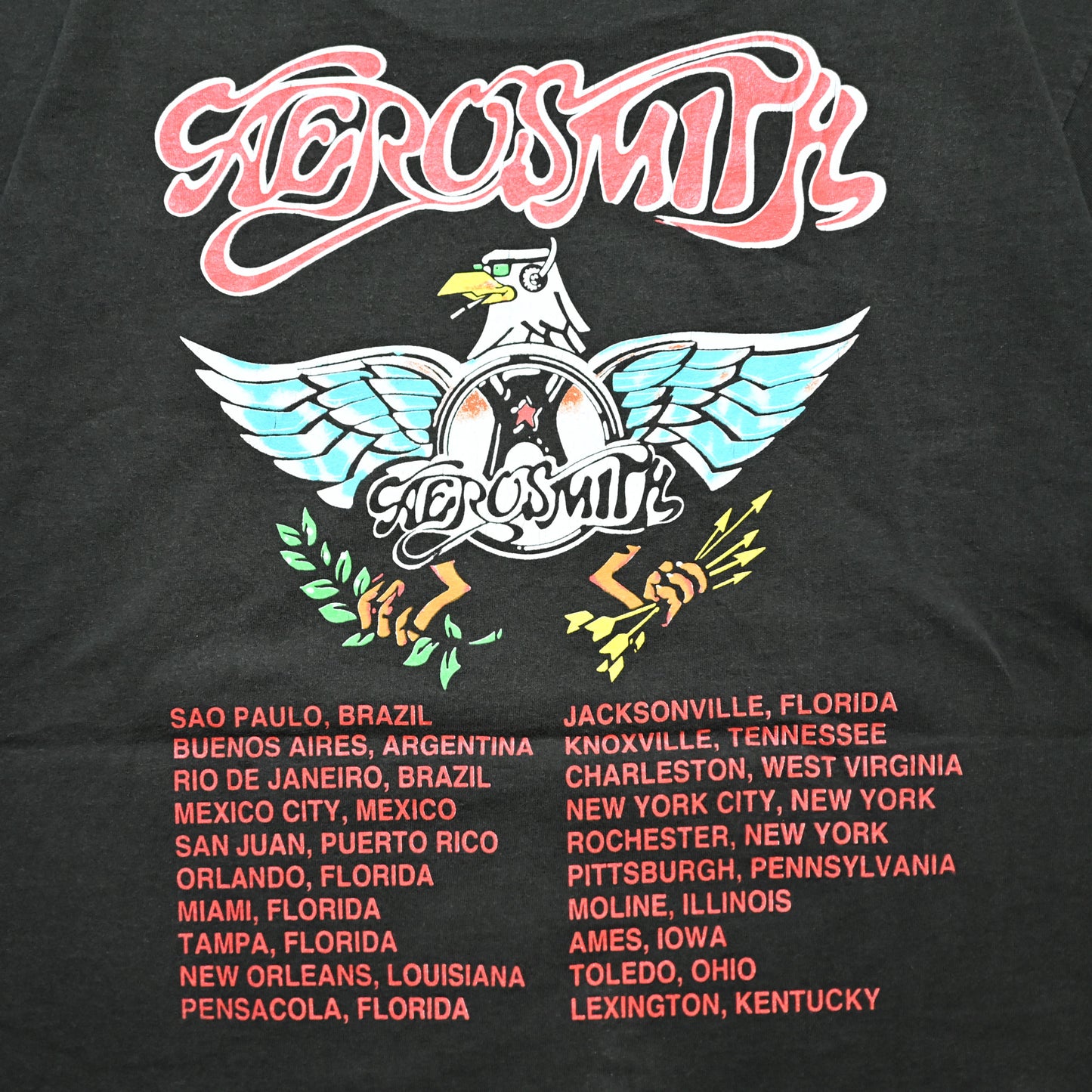 AEROSMITH AERO FORCE ONE PUMP TOUR GIANT BY anvil XL (b_1114)