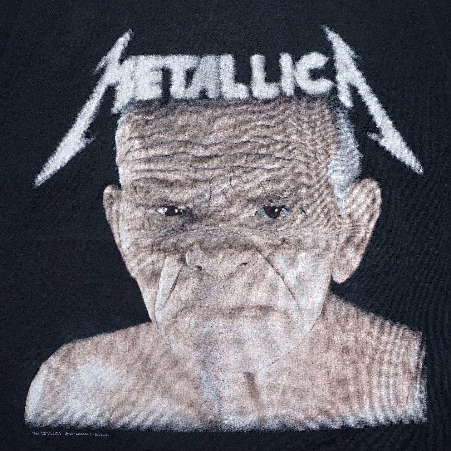 METALLICA 1992 SANDMAN EURO CUT TAG FITS L-XL (b_1144)