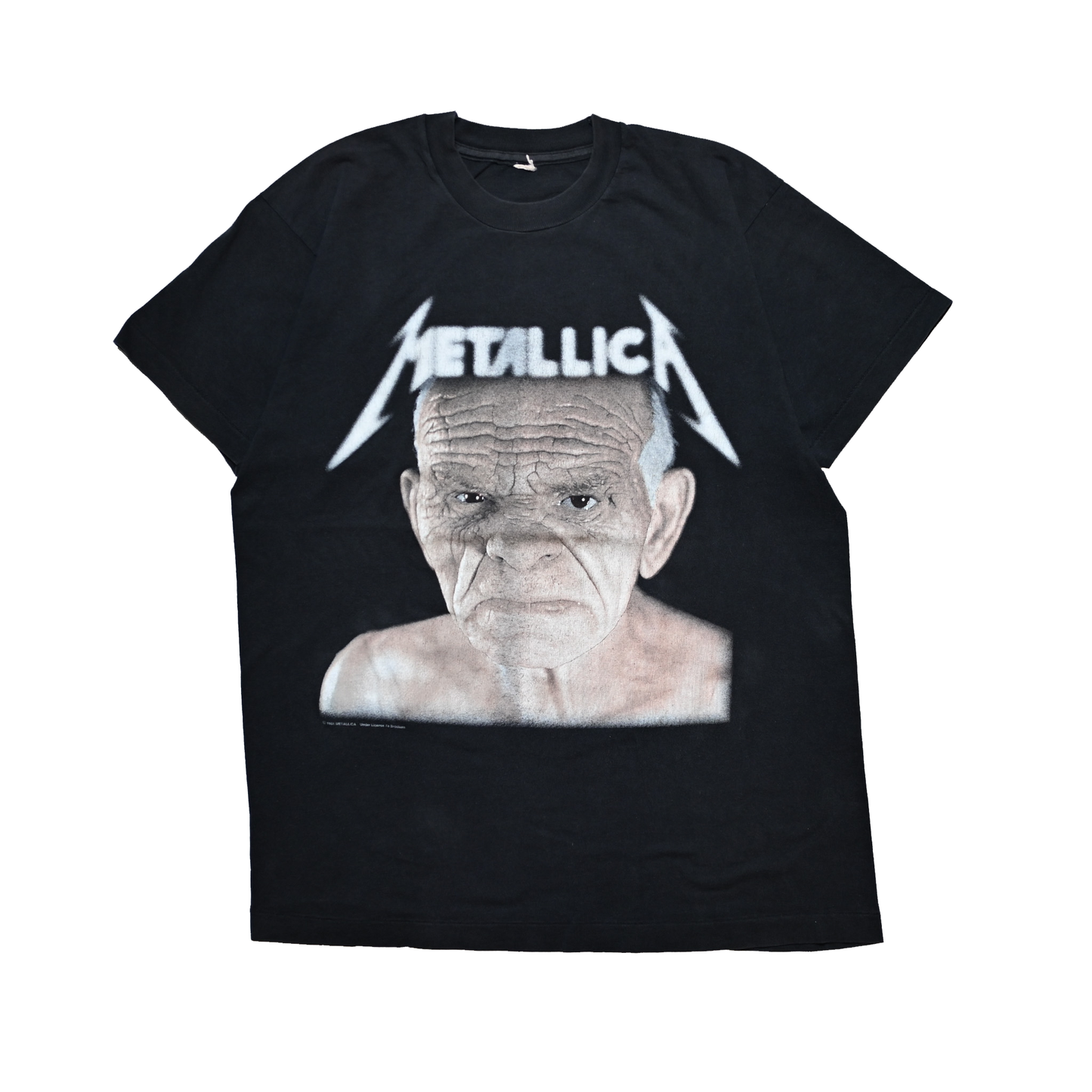 METALLICA 1992 SANDMAN EURO CUT TAG FITS L-XL (b_1144)