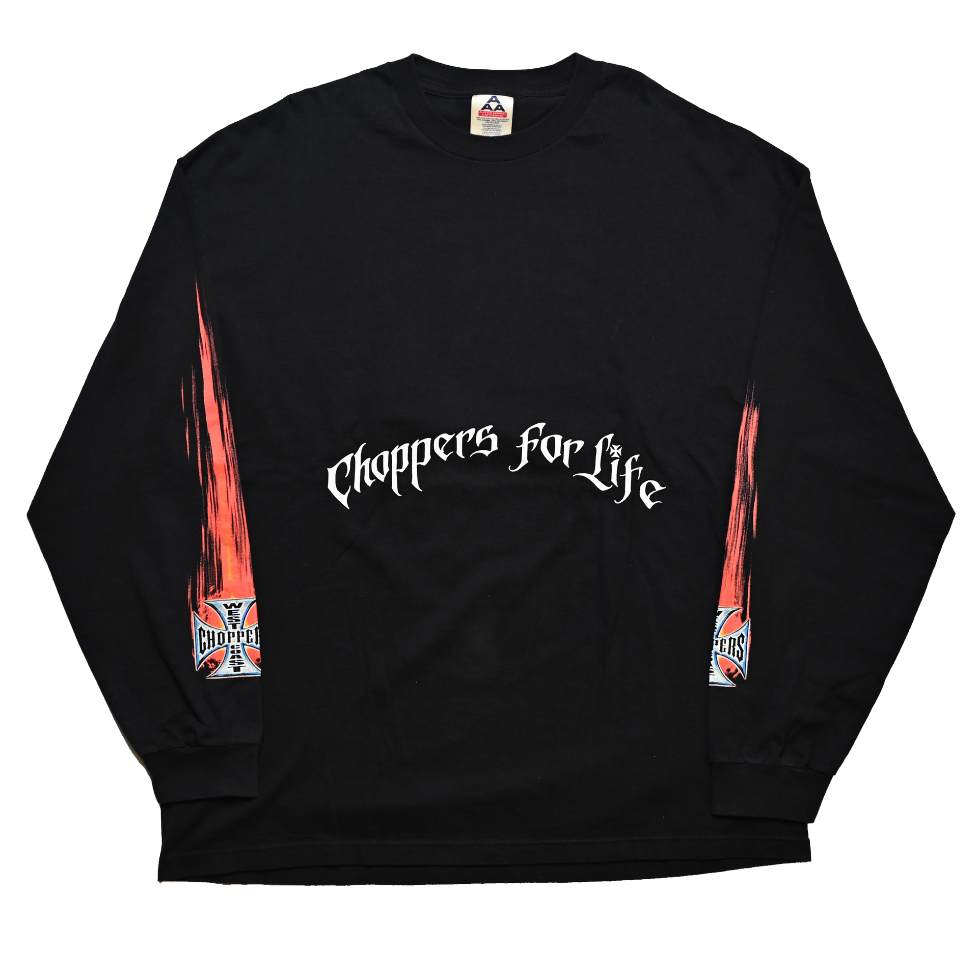 west coast choppers スカルフレイム　XXL WEST COAST CHOPPERS SKULL FIRE FLAME SPECTRUM CFL LS XXL