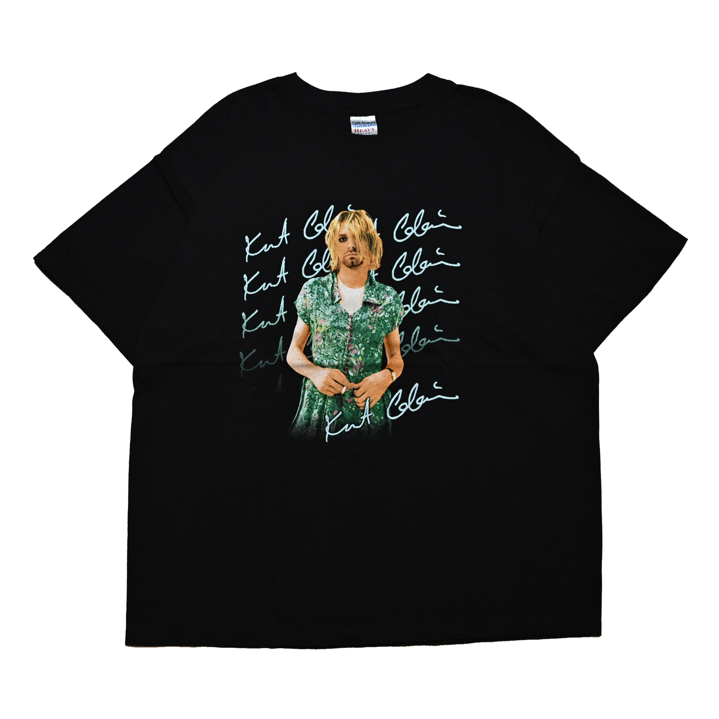 NIRVANA KURT COBAIN DRESS WEARING GILDAN XL (b_1229)