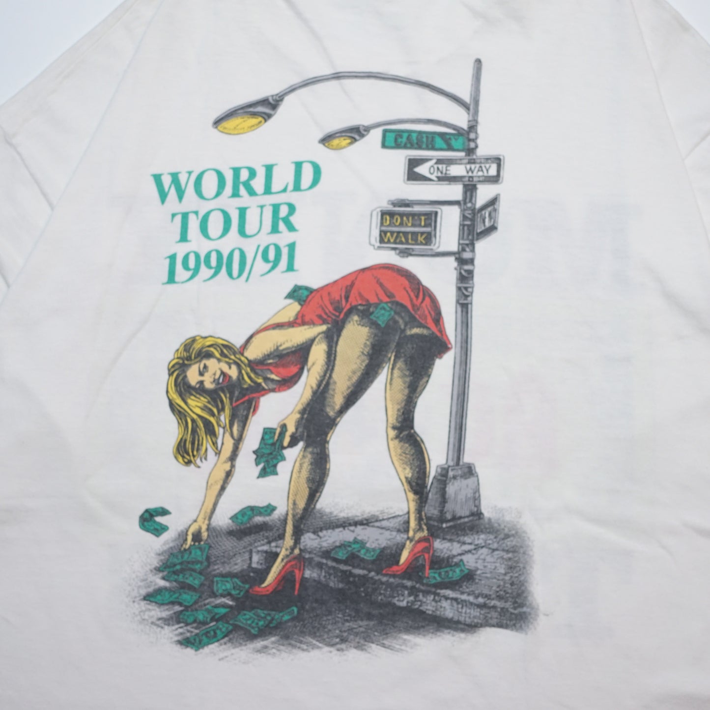 AC/DC 1990 MONEY TALKS WORLD TOUR EURO L-XL (b_1230)