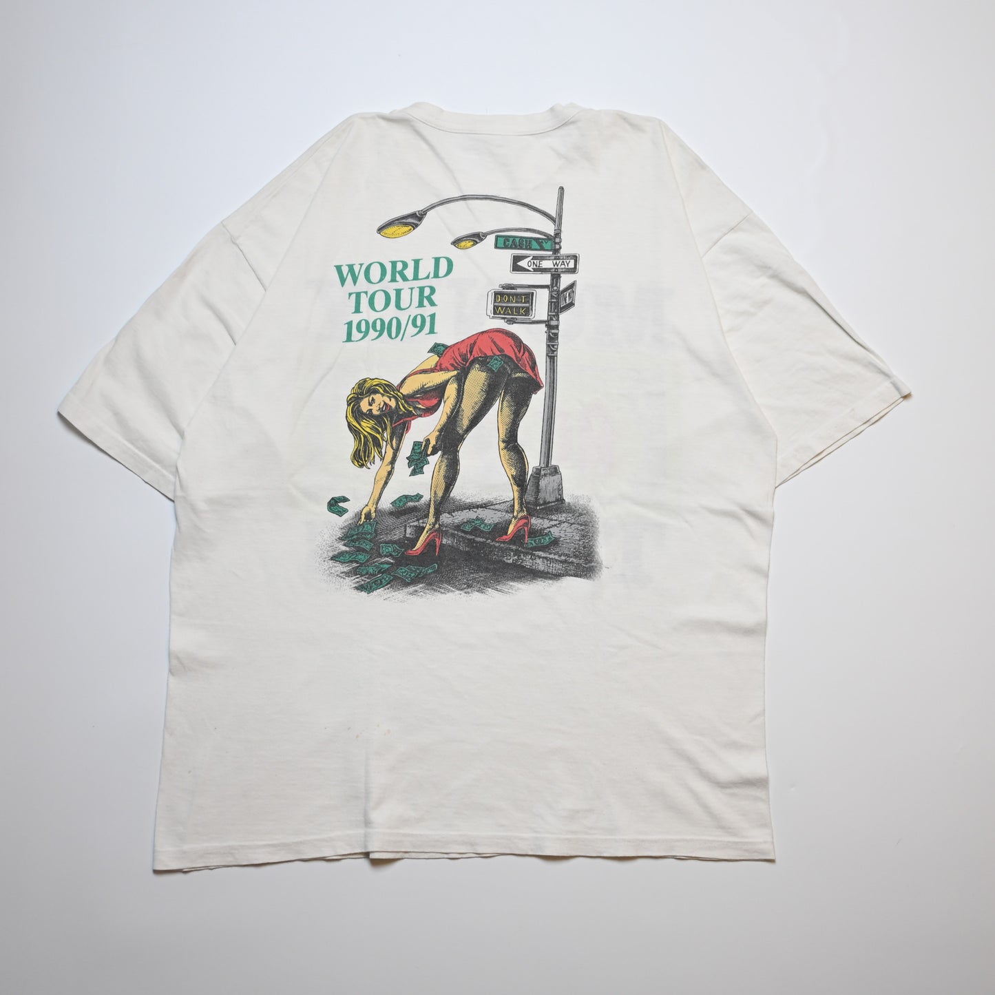 AC/DC 1990 MONEY TALKS WORLD TOUR EURO L-XL (b_1230)