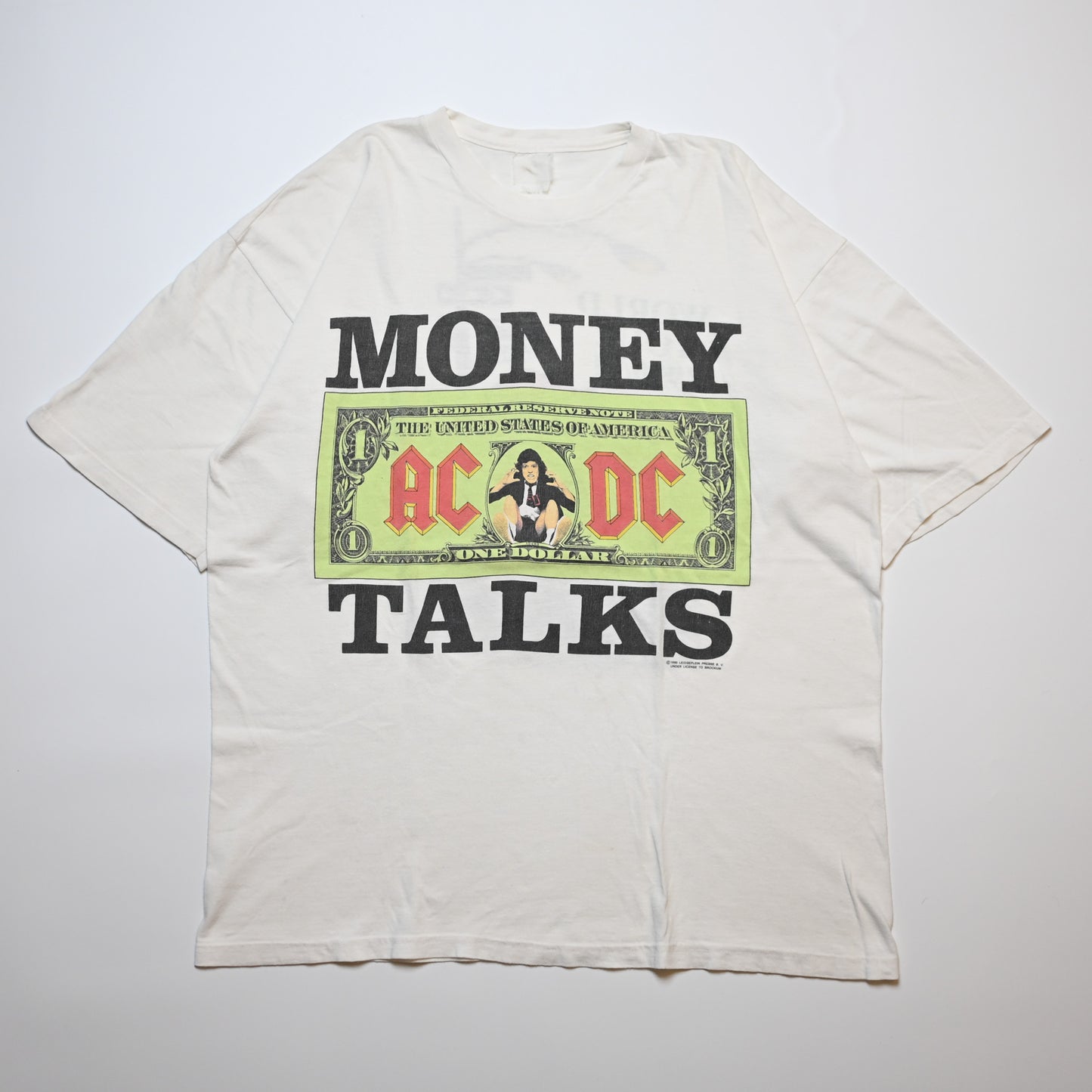 AC/DC 1990 MONEY TALKS WORLD TOUR EURO L-XL (b_1230)