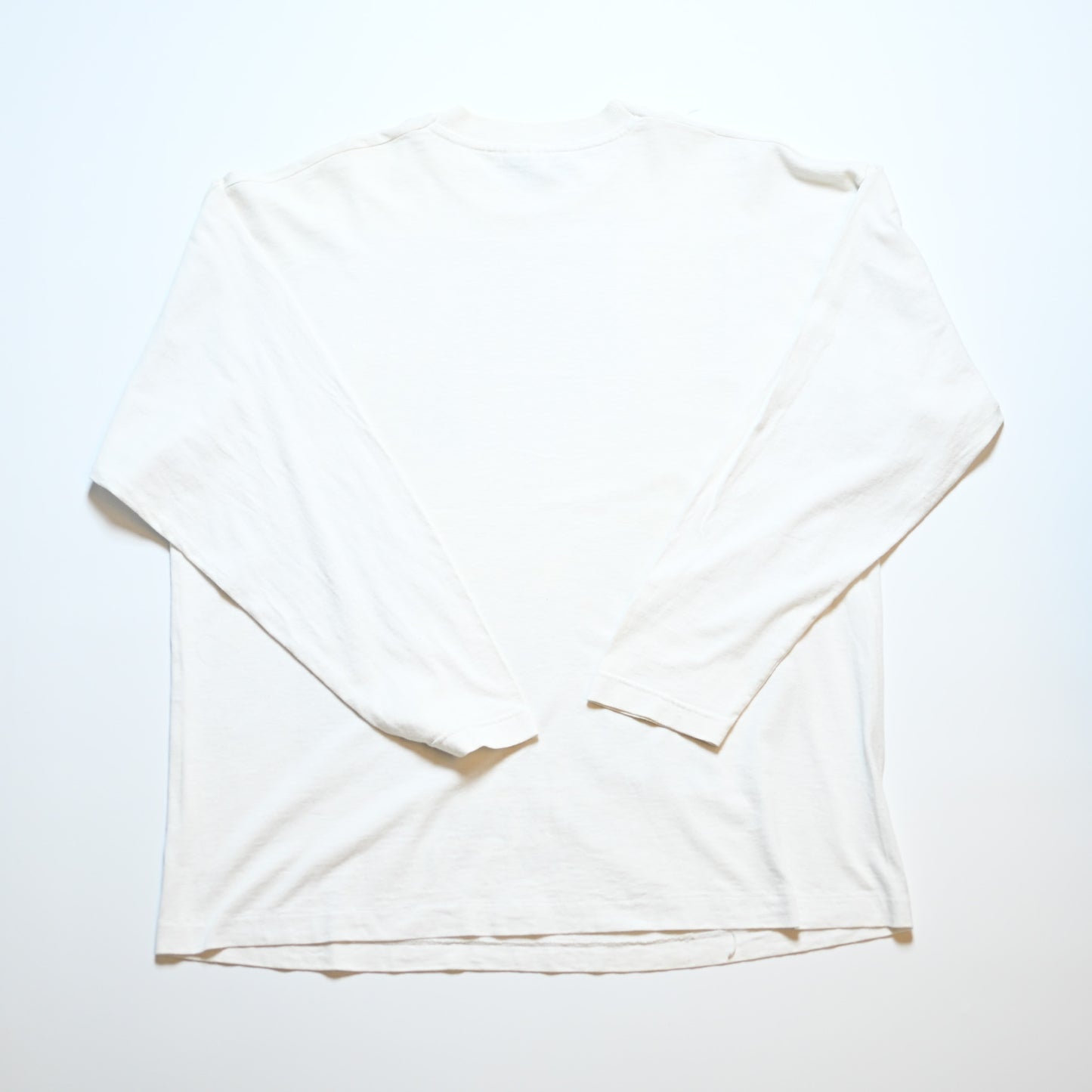 NIRVANA KURT COBAIN MEMORIAL MONOCHROME PORTRAIT WHITE LS SCREENSTARS XL(g_1004)