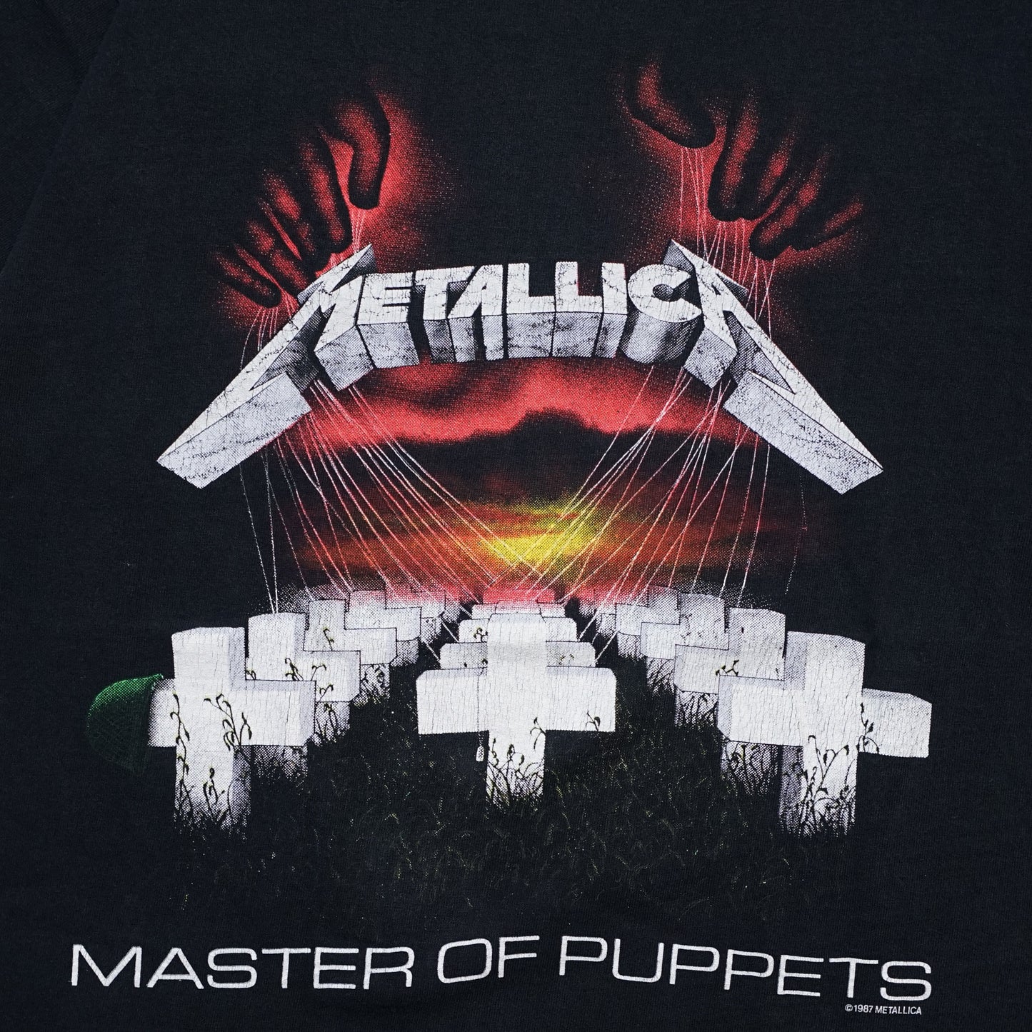 METALLICA 1994 MASTER OF PUPPETS ORIGINAL(METALLICA TAG)L LARGE (g_1202)