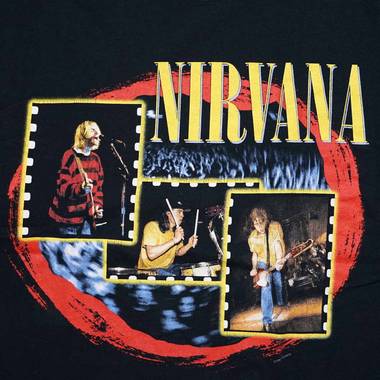 NIRVANA From the Muddy Banks of the Wishkah JACKET DESIGN CUT TAG L-XL (g_1205)
