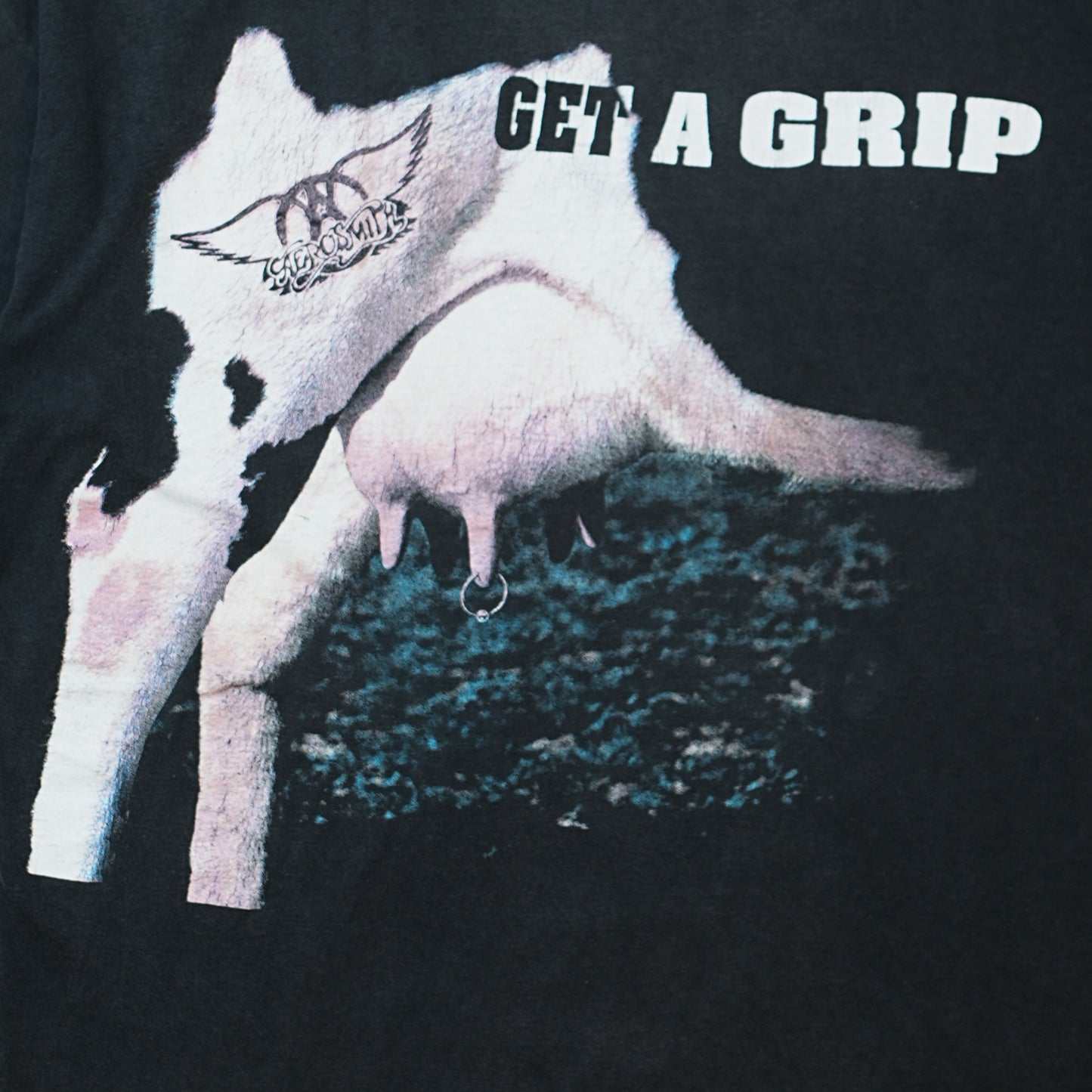 AERO SMITH GET A GRIP JAPAN TOUR TEE CUTTAG XL相当 (iw_60231)