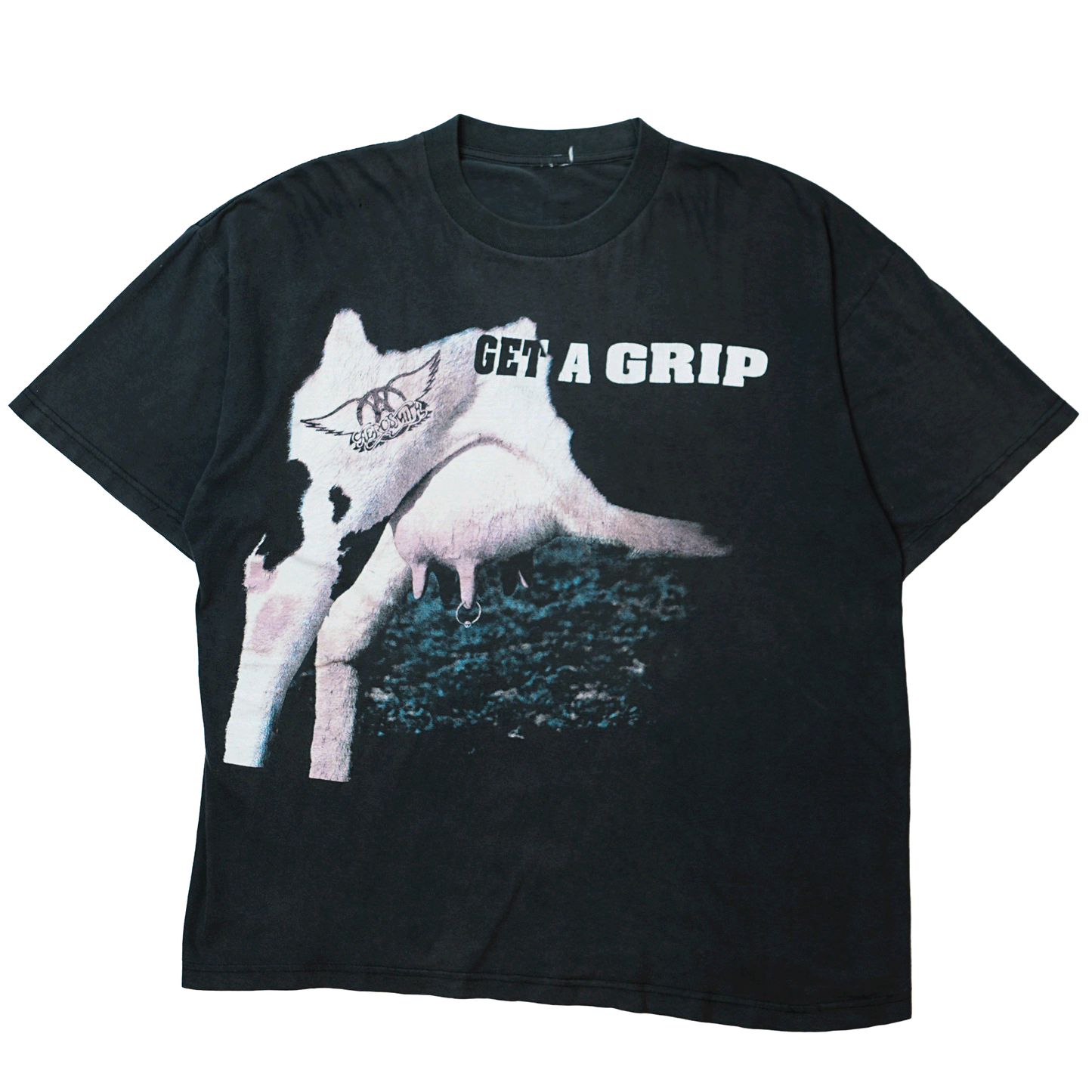 AERO SMITH GET A GRIP JAPAN TOUR TEE CUTTAG XL相当 (iw_60231)
