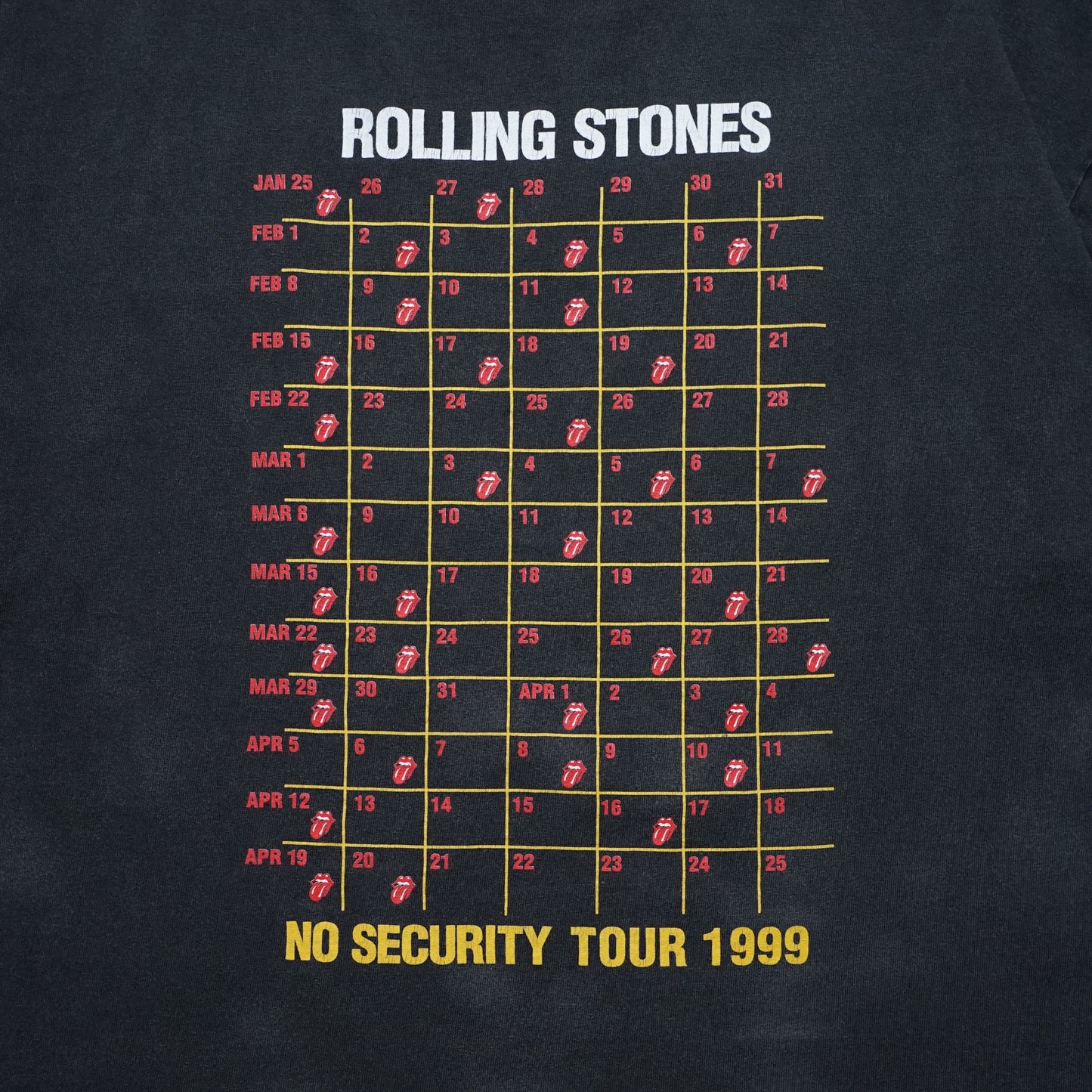 ROLLING STONES NO SECURITY TOUR 1999 ALL SPORT XL（FADE） (k_003)