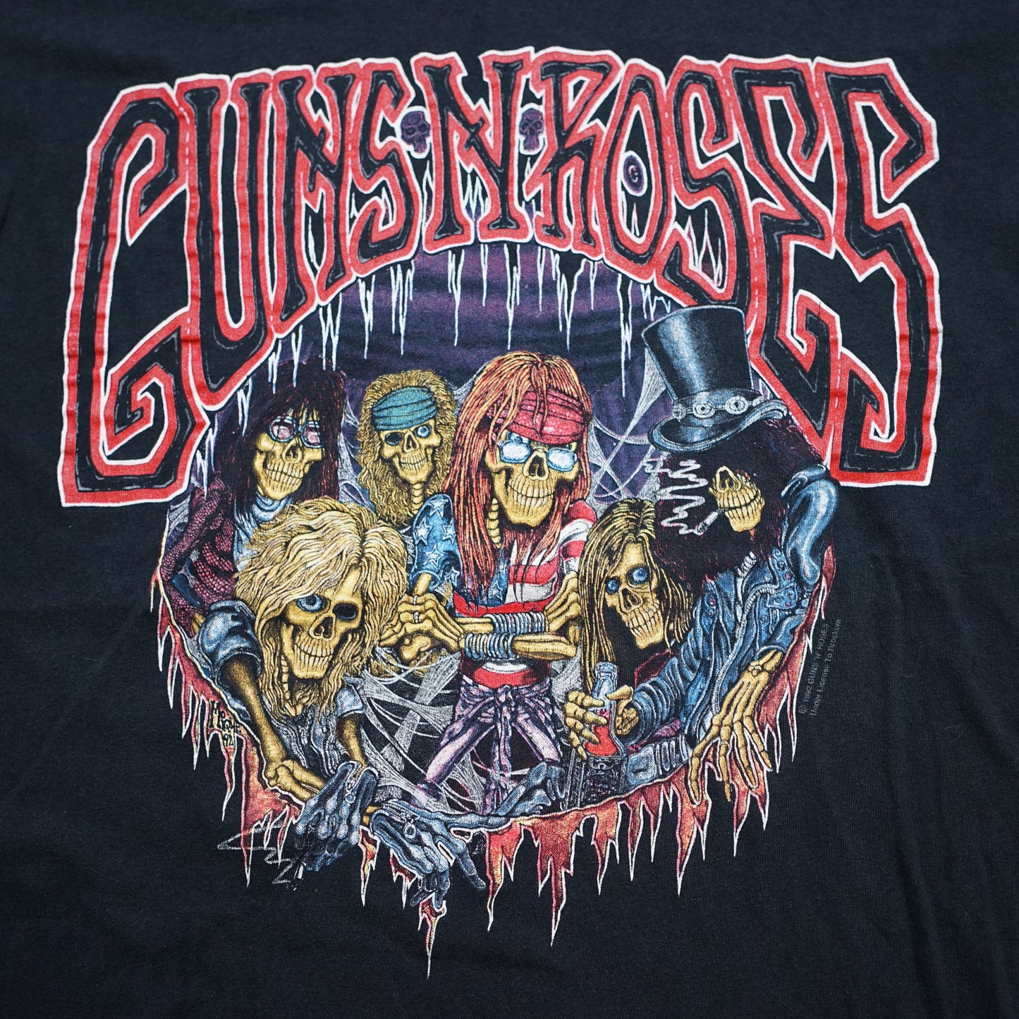 GUNS N' ROSES  1991-1992  Front ONLY BROCKUM LARGE (k_013)