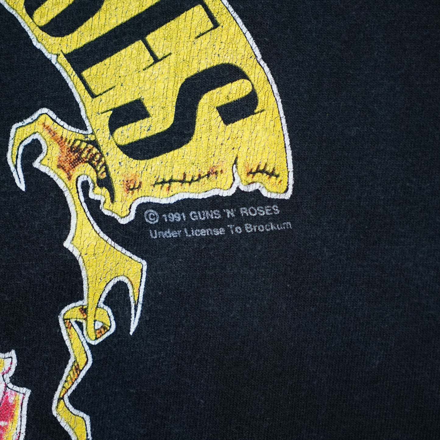 GUNS N' ROSES GONE TO HELL 1991 BROCKUM  LARGE (k_017)