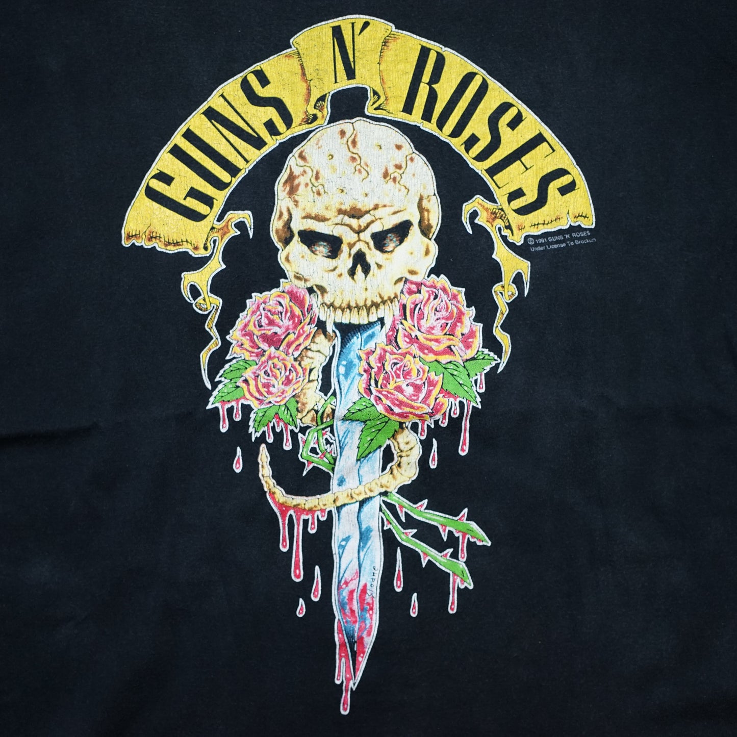 GUNS N' ROSES GONE TO HELL 1991 BROCKUM  LARGE (k_017)
