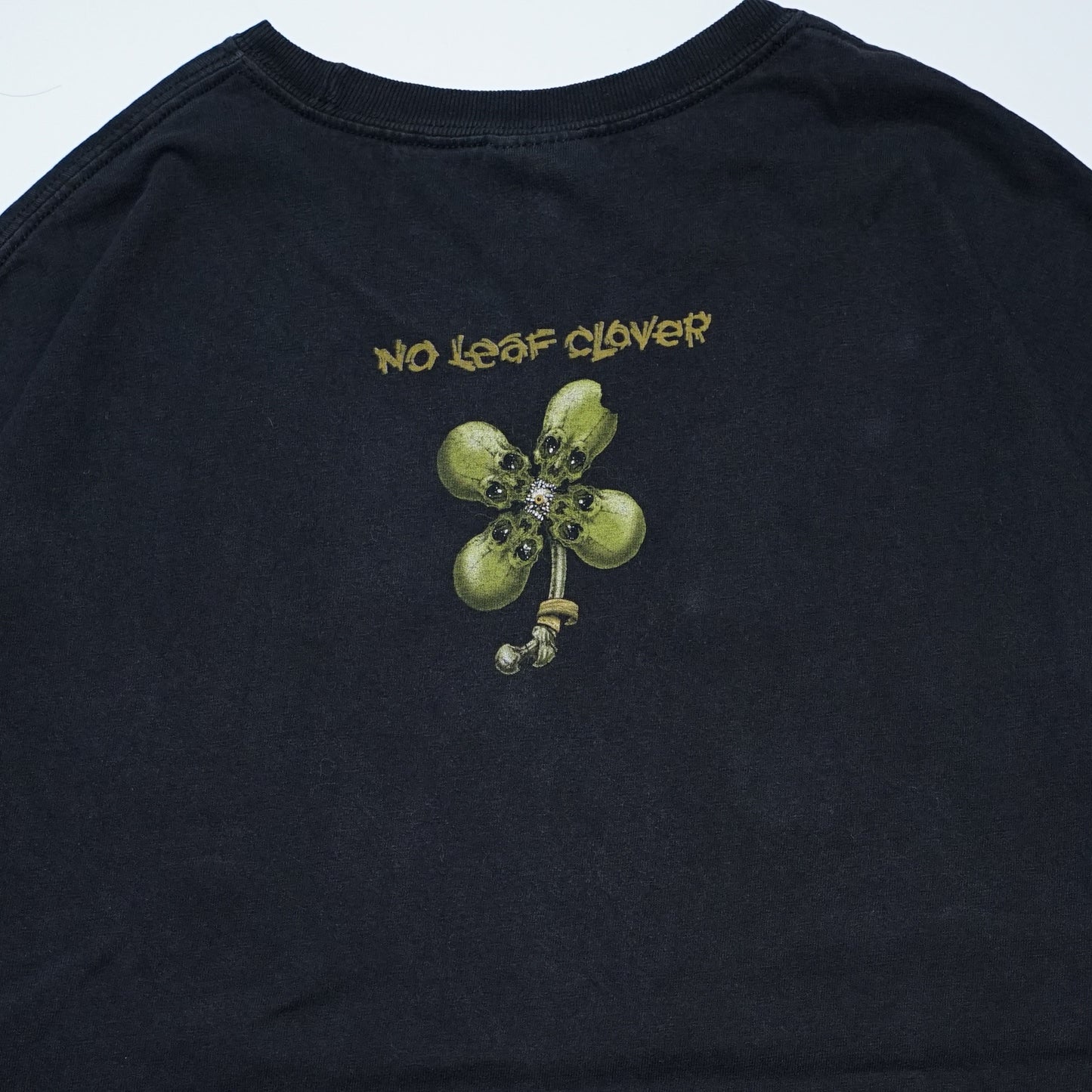 METALLICA PUSHEAD NO LEAF CLOVER Hanes LARGE (k_018)