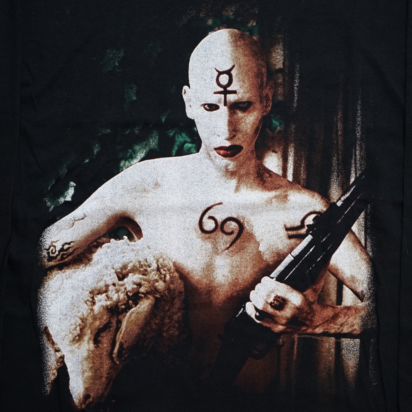 MARILYN MANSON 69 LS TEE ALSTYLE LARGE(k_038)