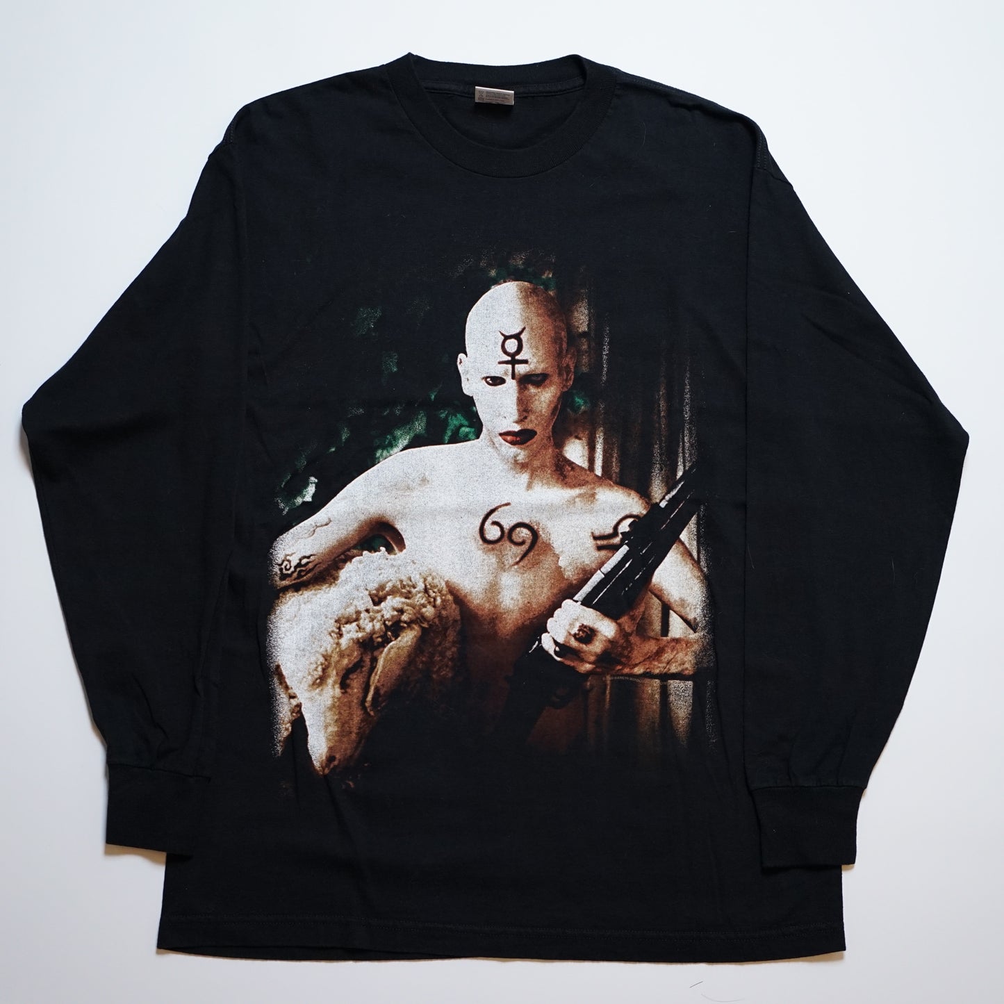 MARILYN MANSON 69 LS TEE ALSTYLE LARGE(k_038)