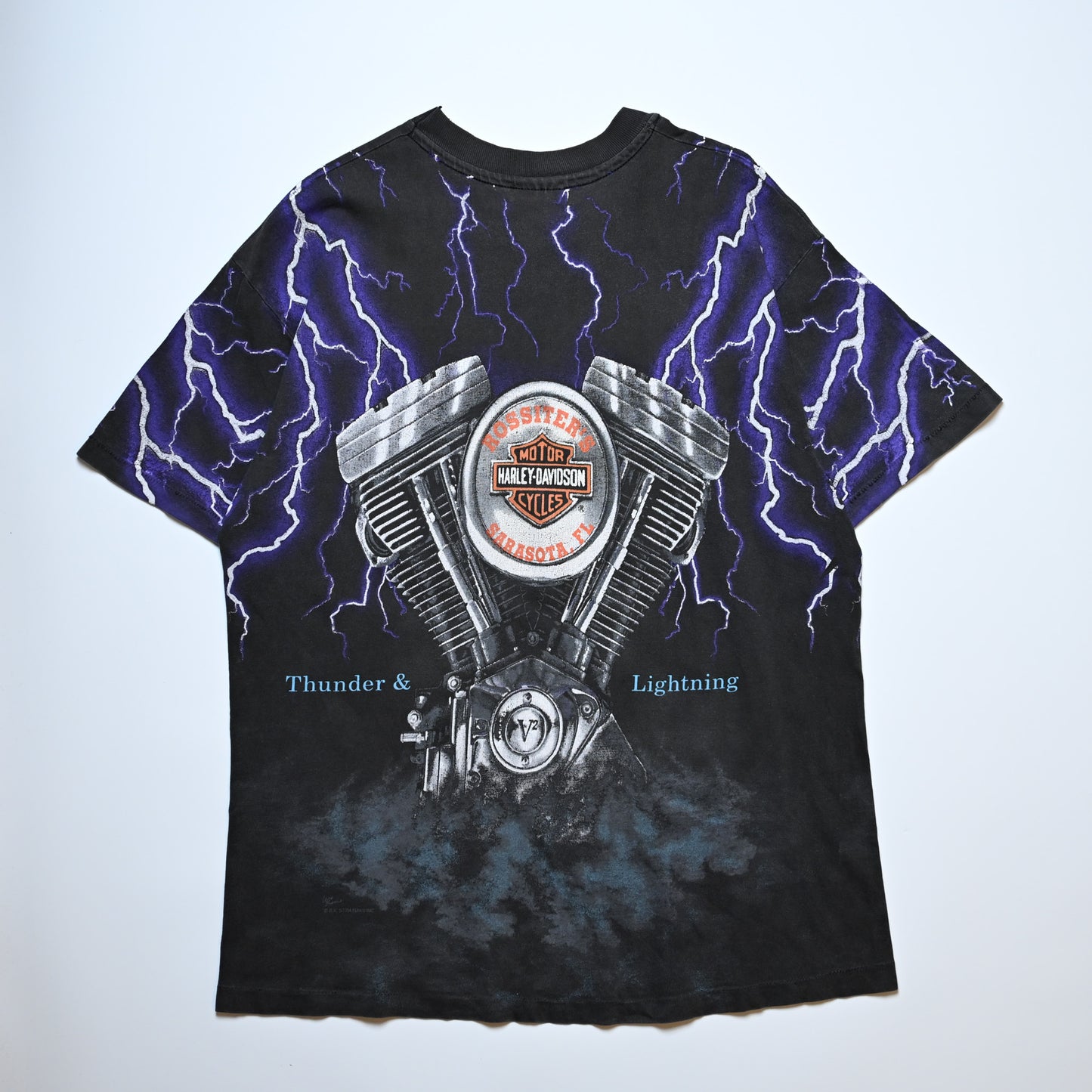 HARLEY DAVIDSON Thunder & Lightning ORIGINAL LARGE (k_041)