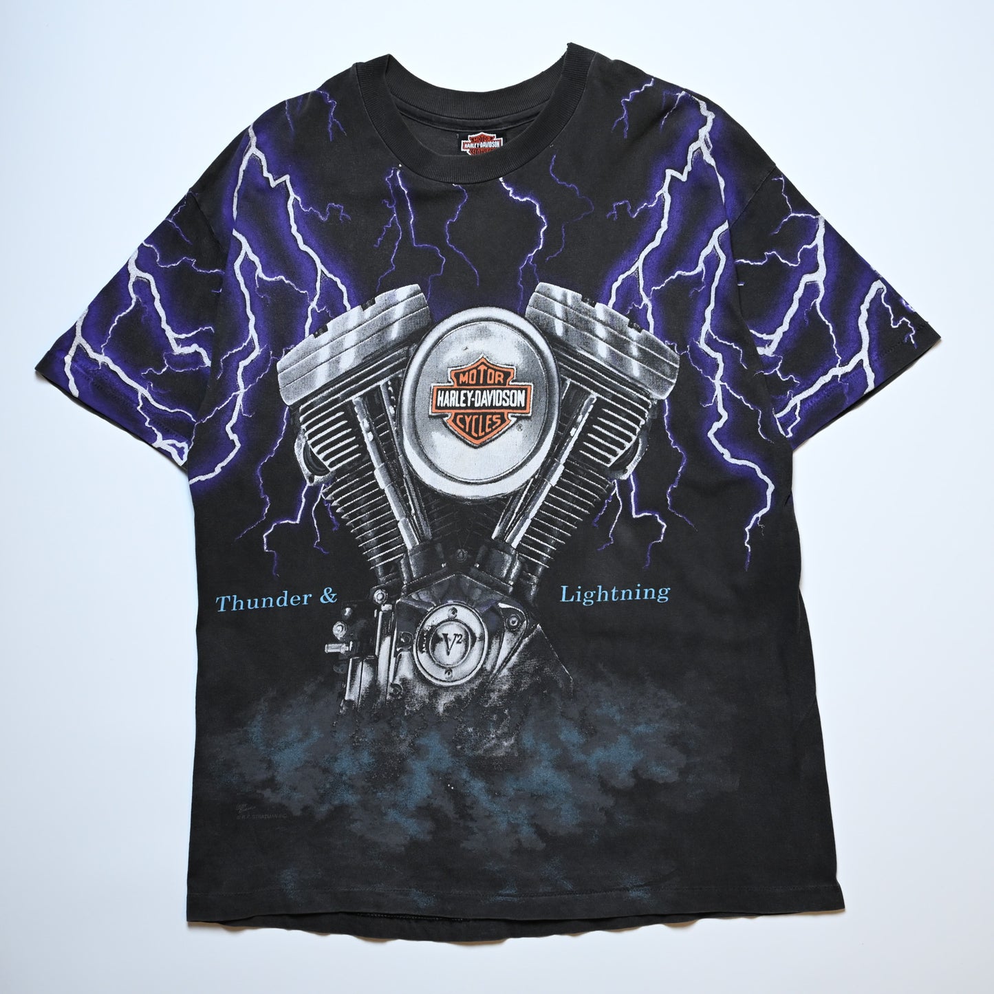 HARLEY DAVIDSON Thunder & Lightning ORIGINAL LARGE (k_041)