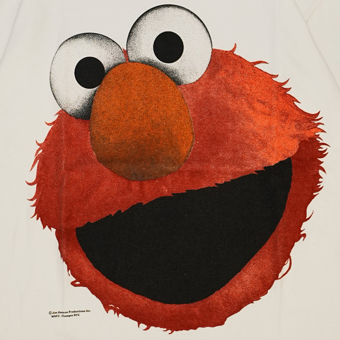 SESAME STREET ELMO HUGE FACE WHITE ANVIL XL (k_0612)