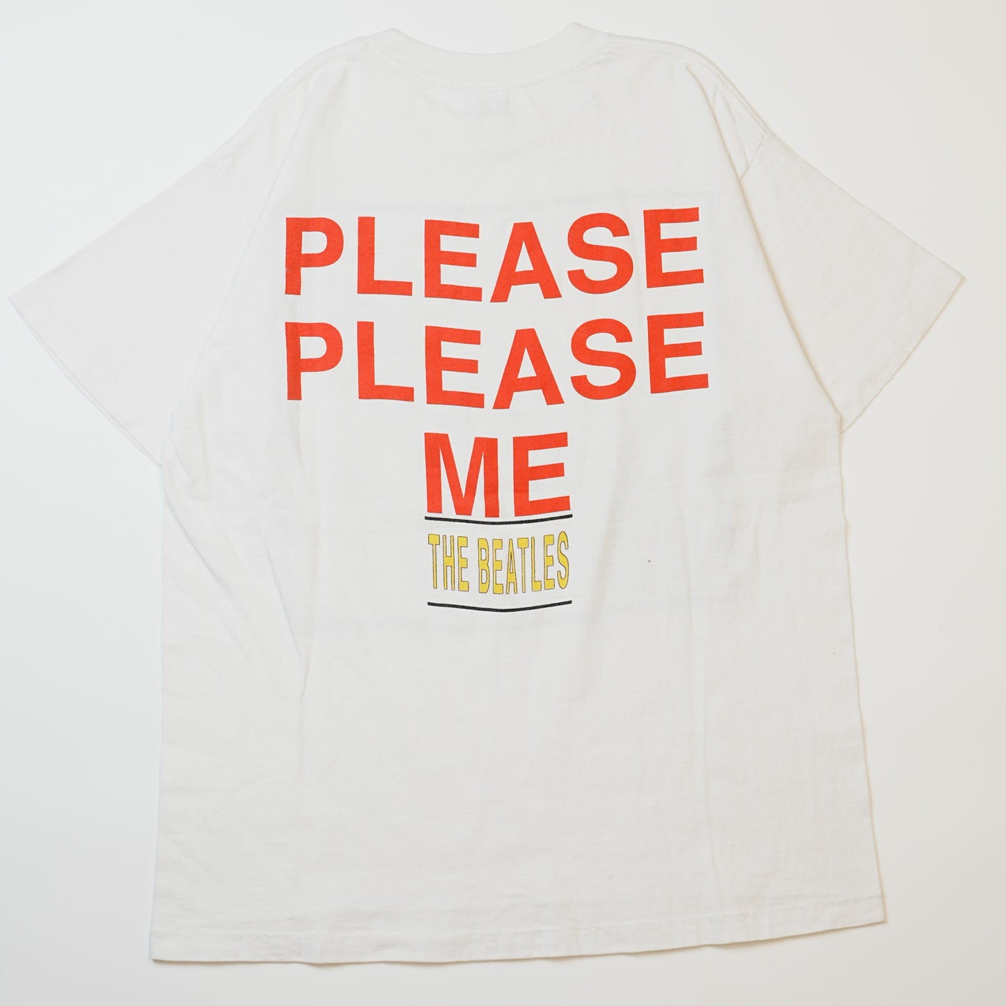 THE BEATLES PLEASE PLEASE ME WHITE LARGE (oc_60117)