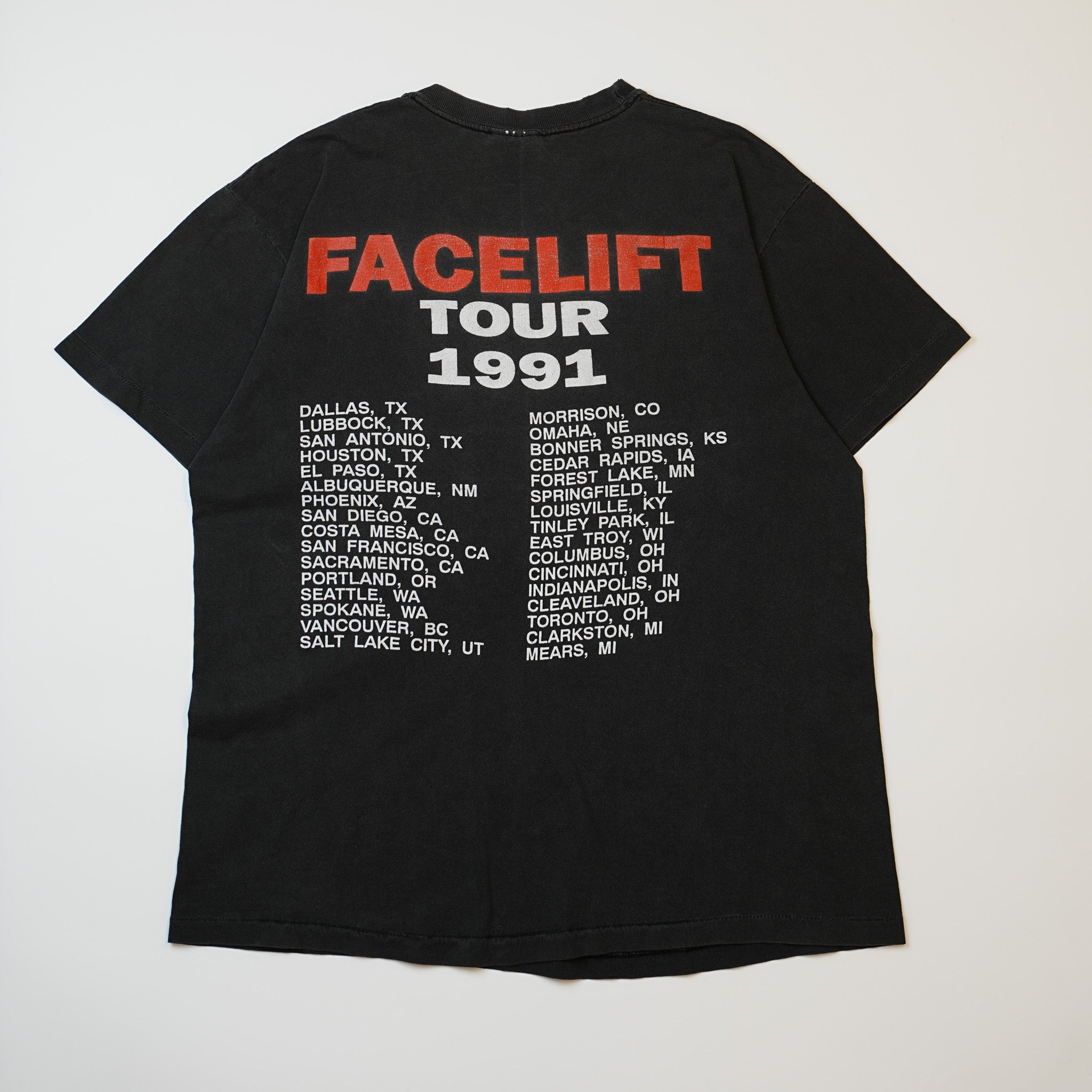 ALICE IN CHAINS FACELIFT TOUR HANES LARGE (o_60121) – VINTAGE BROS