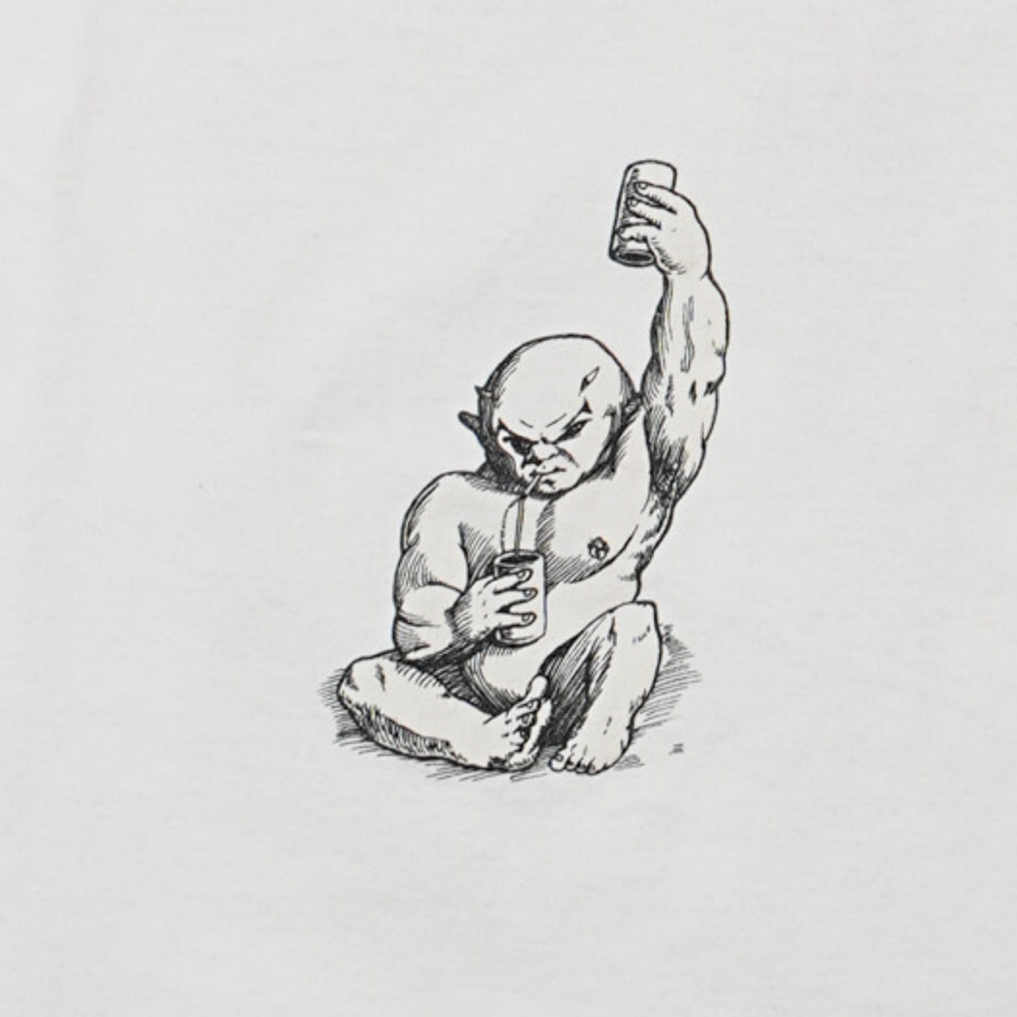 OZZY OSBOURNE JESUS OZZY WHITE HANES XL (o_60120) – VINTAGE BROS