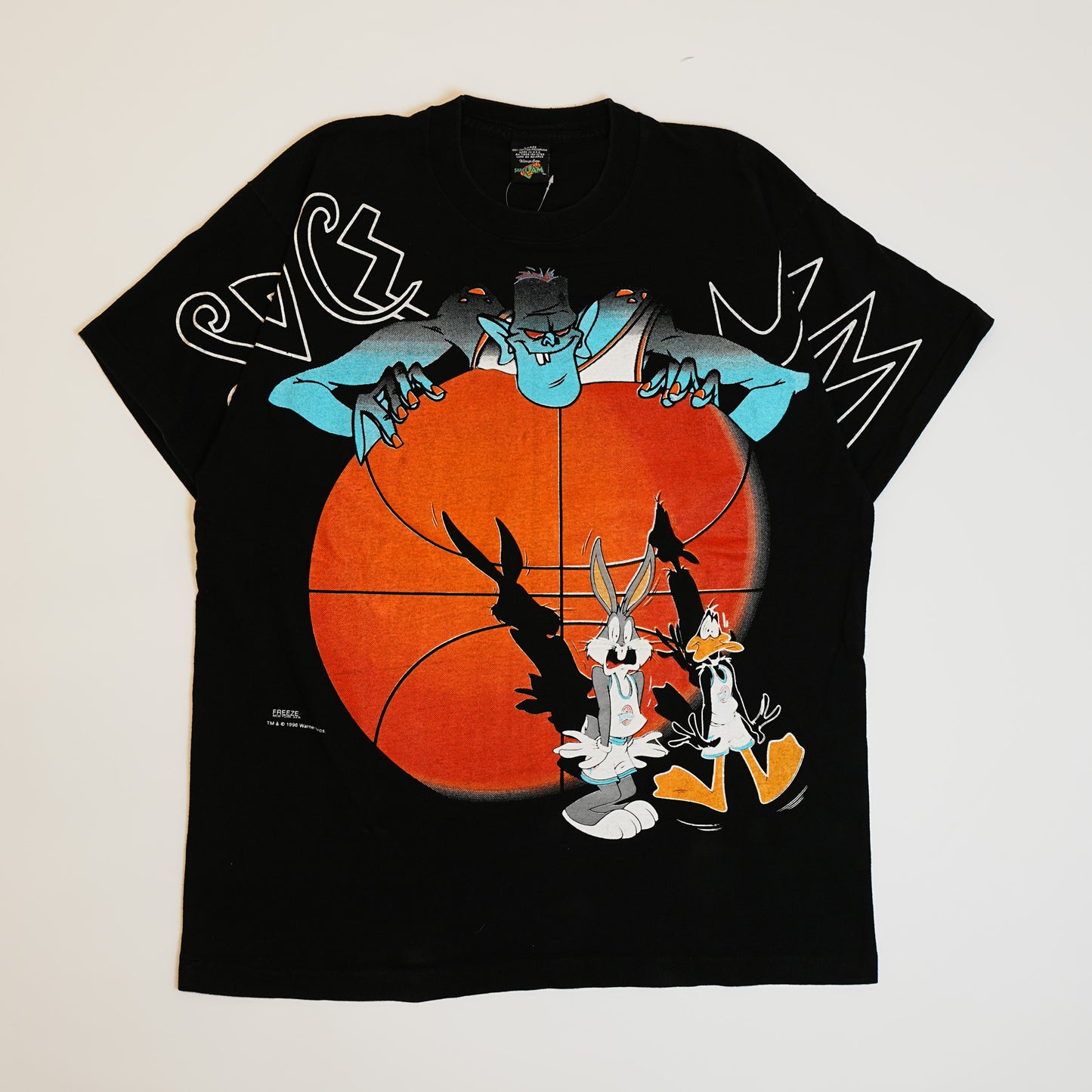 SPACE JAM BUGS BUNNY & MONSTAR BLANKO 1996 OVP LARGE( k_0622)