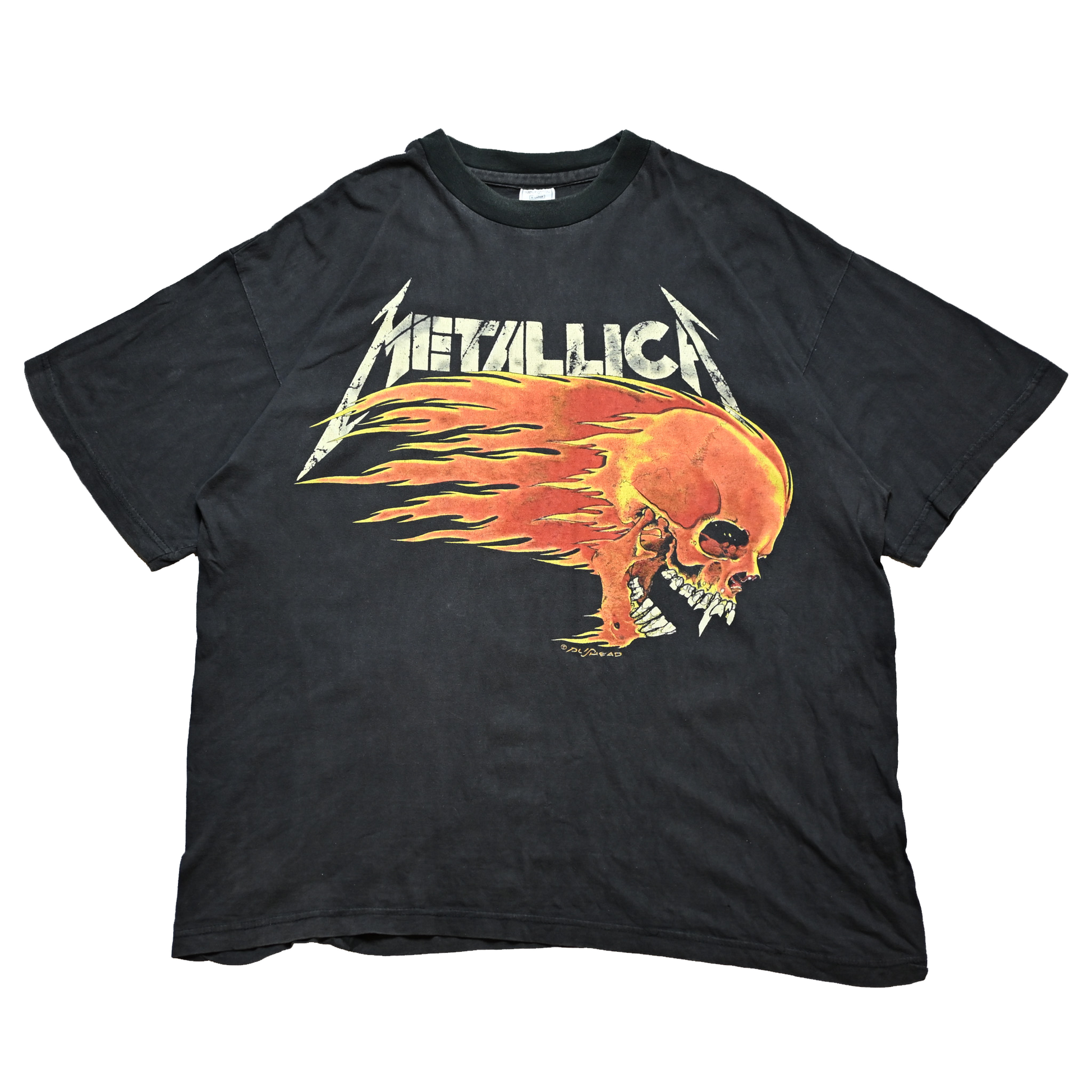METALLICA PUSHEAD SIDE FLAME SKULL ESCAPE FROM THE STUDIO METALLICA PUSHEAD SIDE FLAME SKULL ESCAPE FROM THE STUDIO