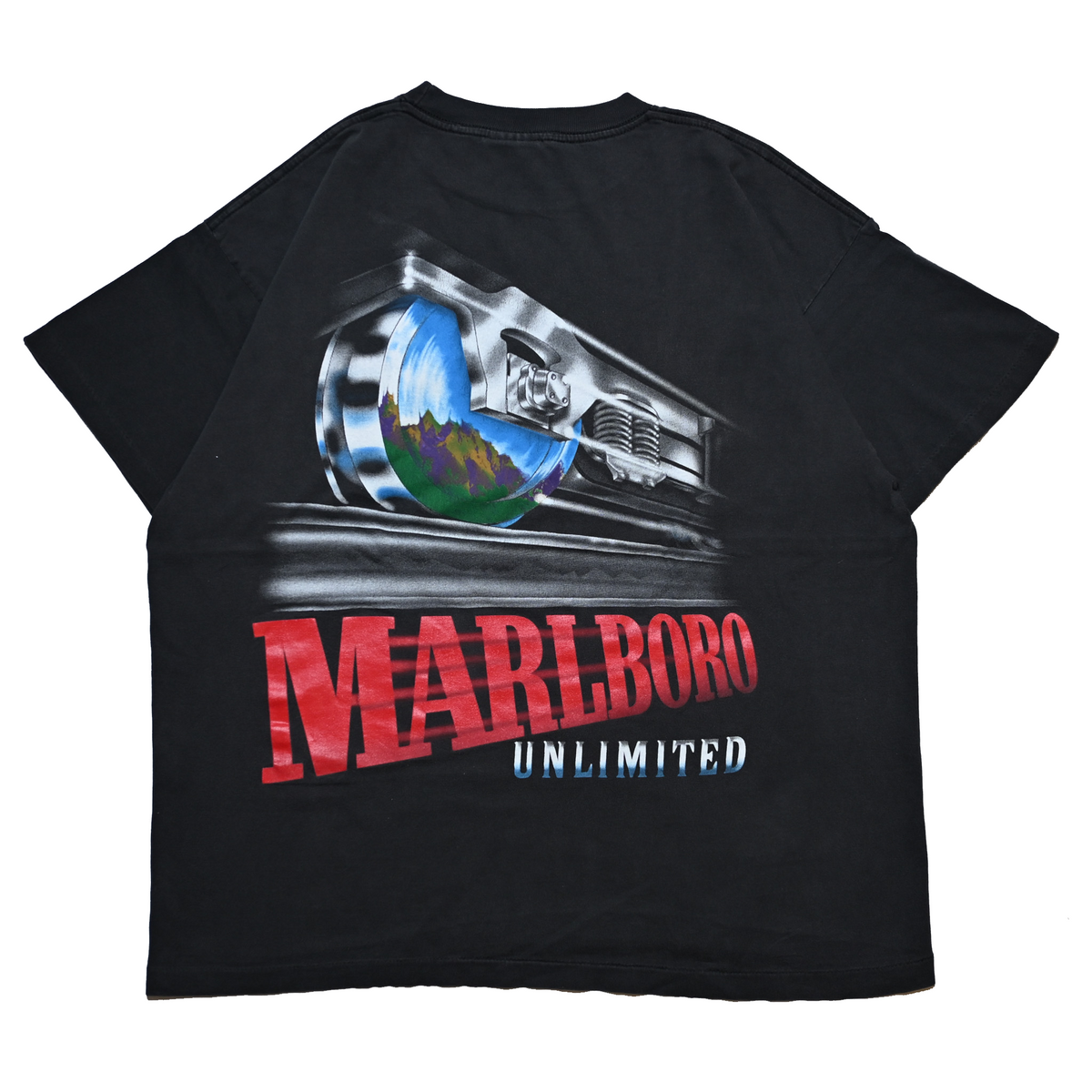 Marlboro RAILROAD POCKET TEE ORIGINAL XL (k_1108) – VINTAGE BROS