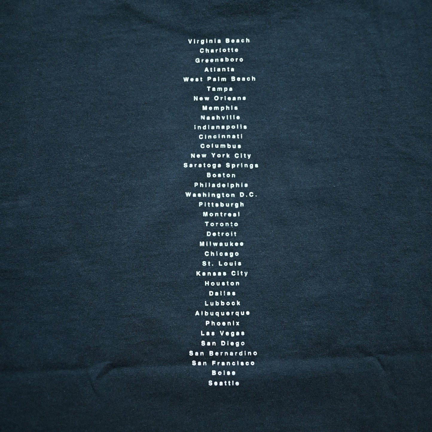 PEARL JAM BINAURAL WORLD TOUR 2000 anvil LARGE  (k_1116)