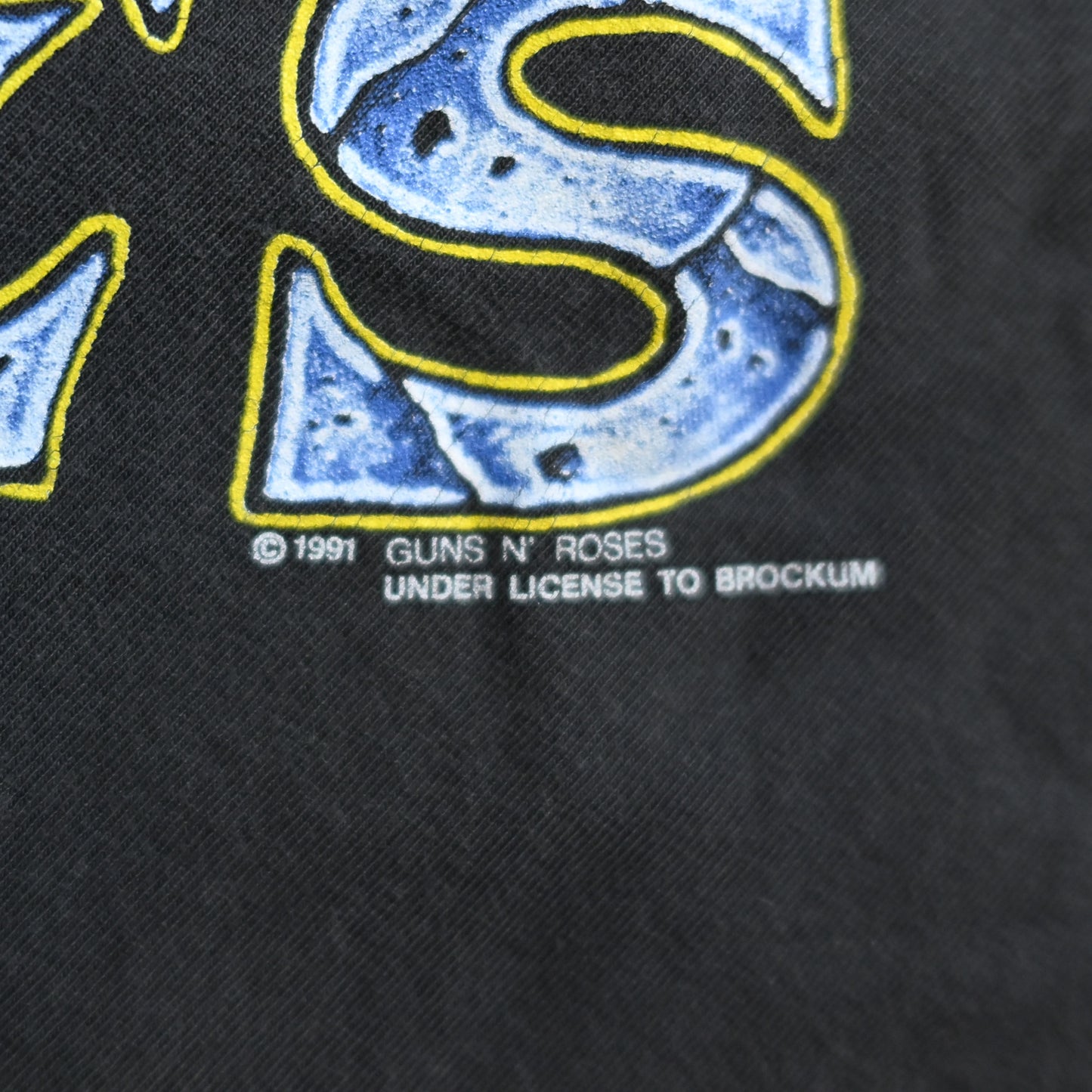 GUNS N' ROSES 1991 TRUMP CUT TAG L-X (k_1117)