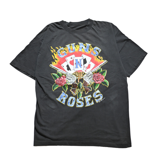 GUNS N' ROSES 1991 TRUMP CUT TAG L-X (k_1117)