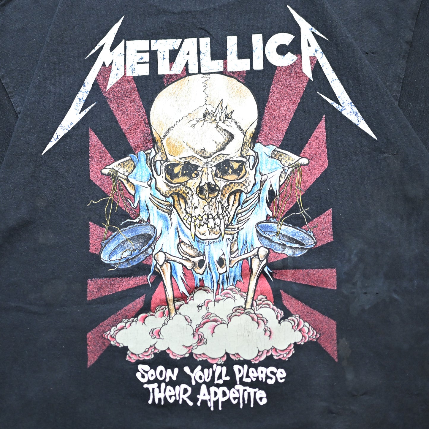 METALLICA PUSHEAD DORIS 1994 GIANT LARGE  damage(k_1120)