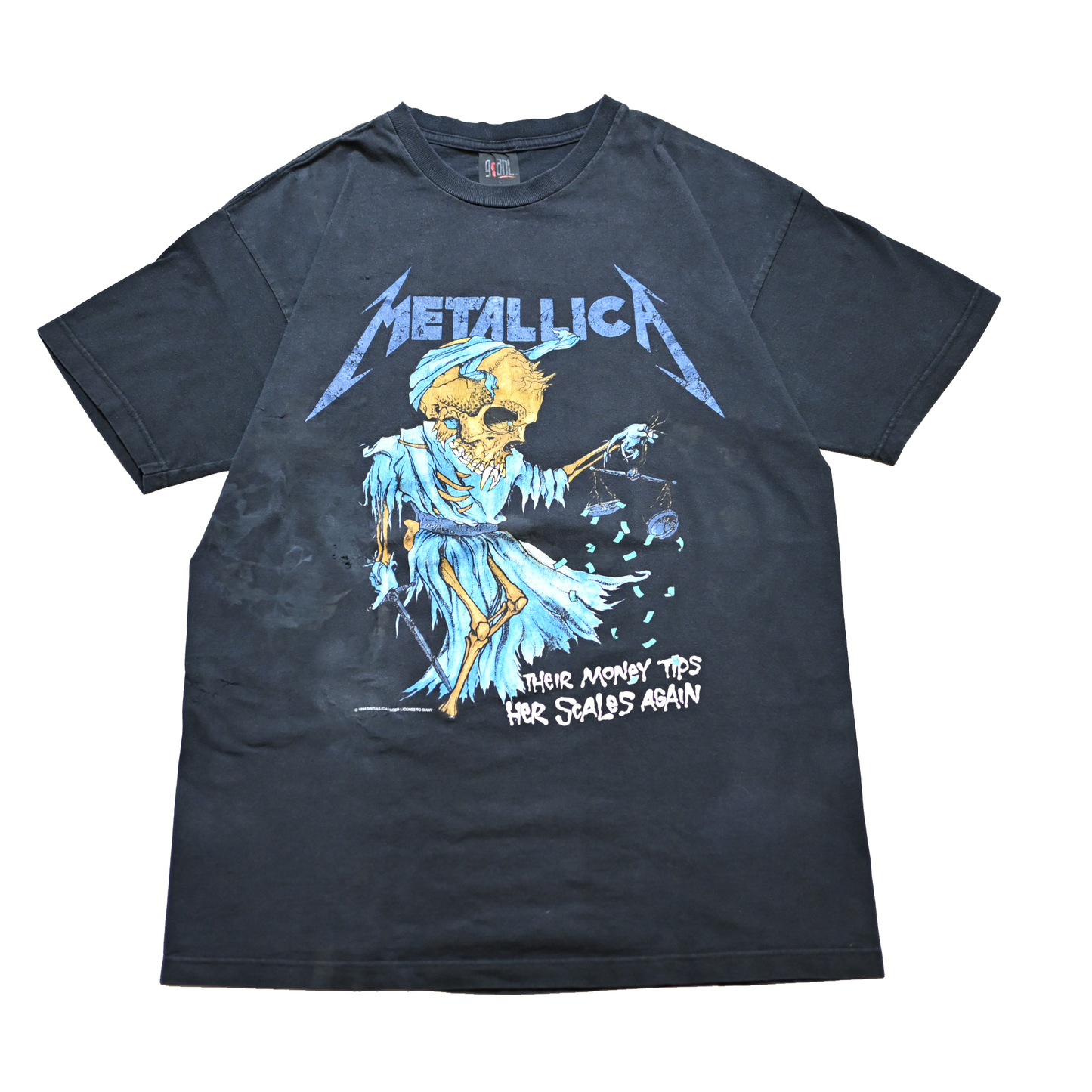 METALLICA PUSHEAD DORIS 1994 GIANT LARGE  damage(k_1120)