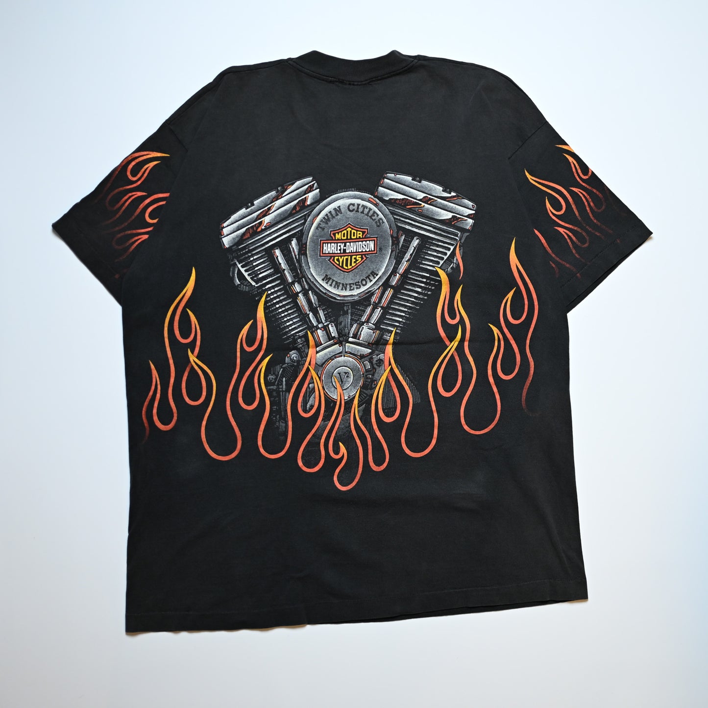 HARLEY DAVIDSON 1996 VTWIN Flames OVP XL-XXL (k_1126)