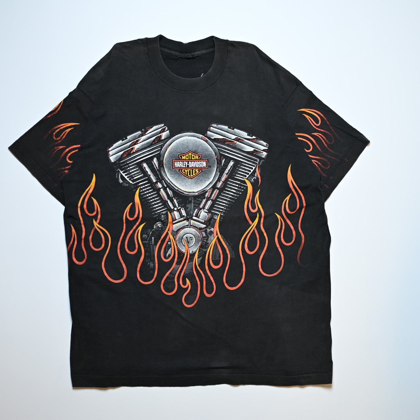 HARLEY DAVIDSON 1996 VTWIN Flames OVP XL-XXL (k_1126)