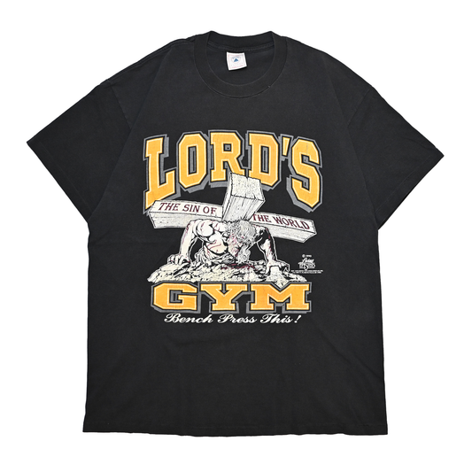 LORD'S GYM BENCH PRESS HIS PAIN YOUR GAIN LARGE (k_1210)