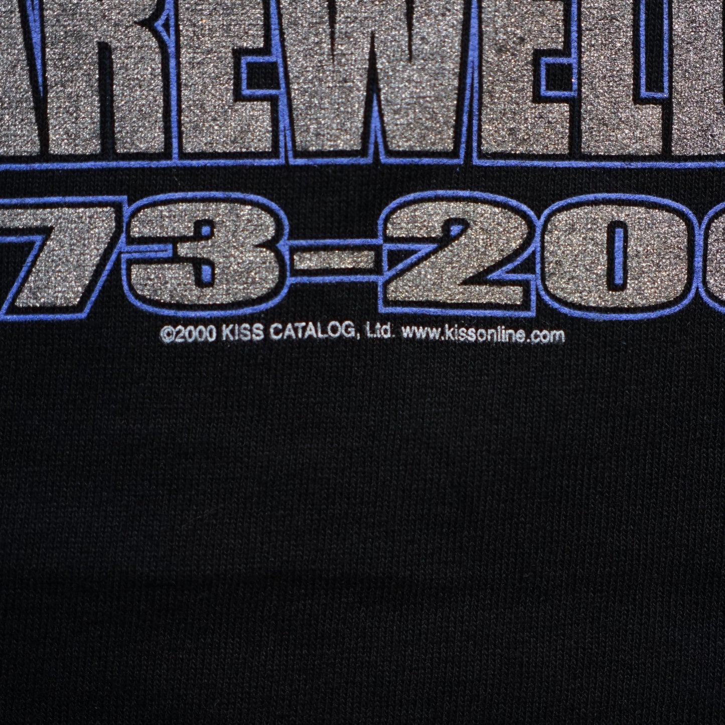 KISS THE FAREWELL TOUR 1973-2000 HANES XL (k_1237)