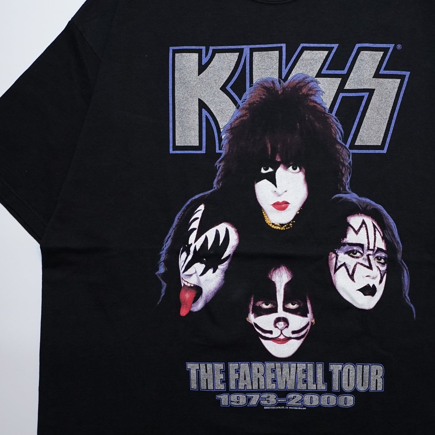 KISS THE FAREWELL TOUR 1973-2000 HANES XL (k_1237)