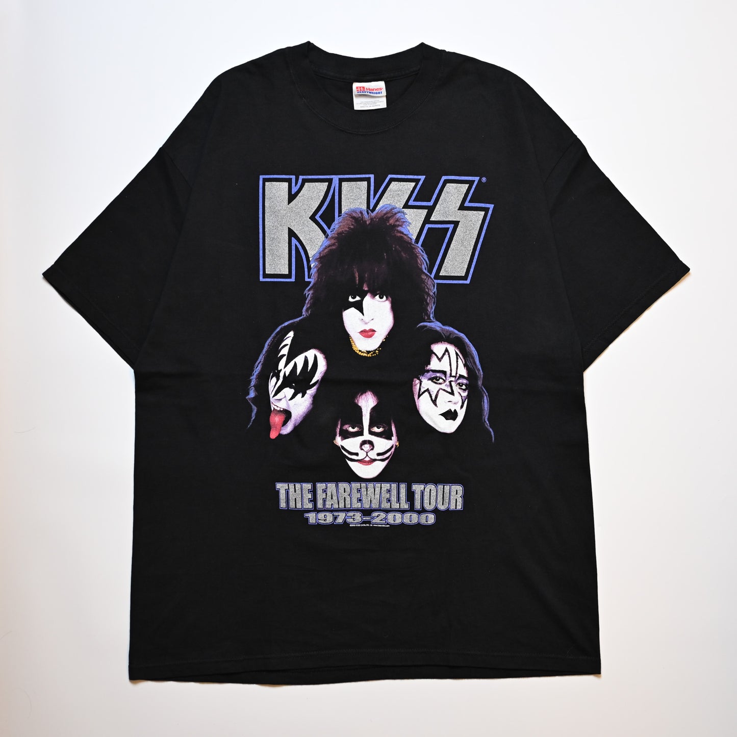 KISS THE FAREWELL TOUR 1973-2000 HANES XL (k_1237)