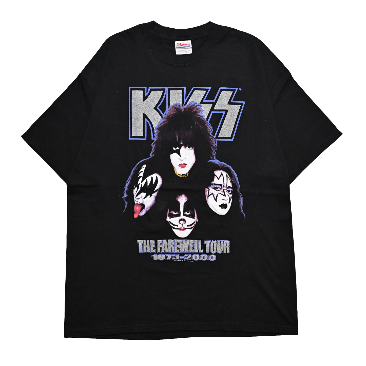 KISS THE FAREWELL TOUR 1973-2000 HANES XL (k_1237)